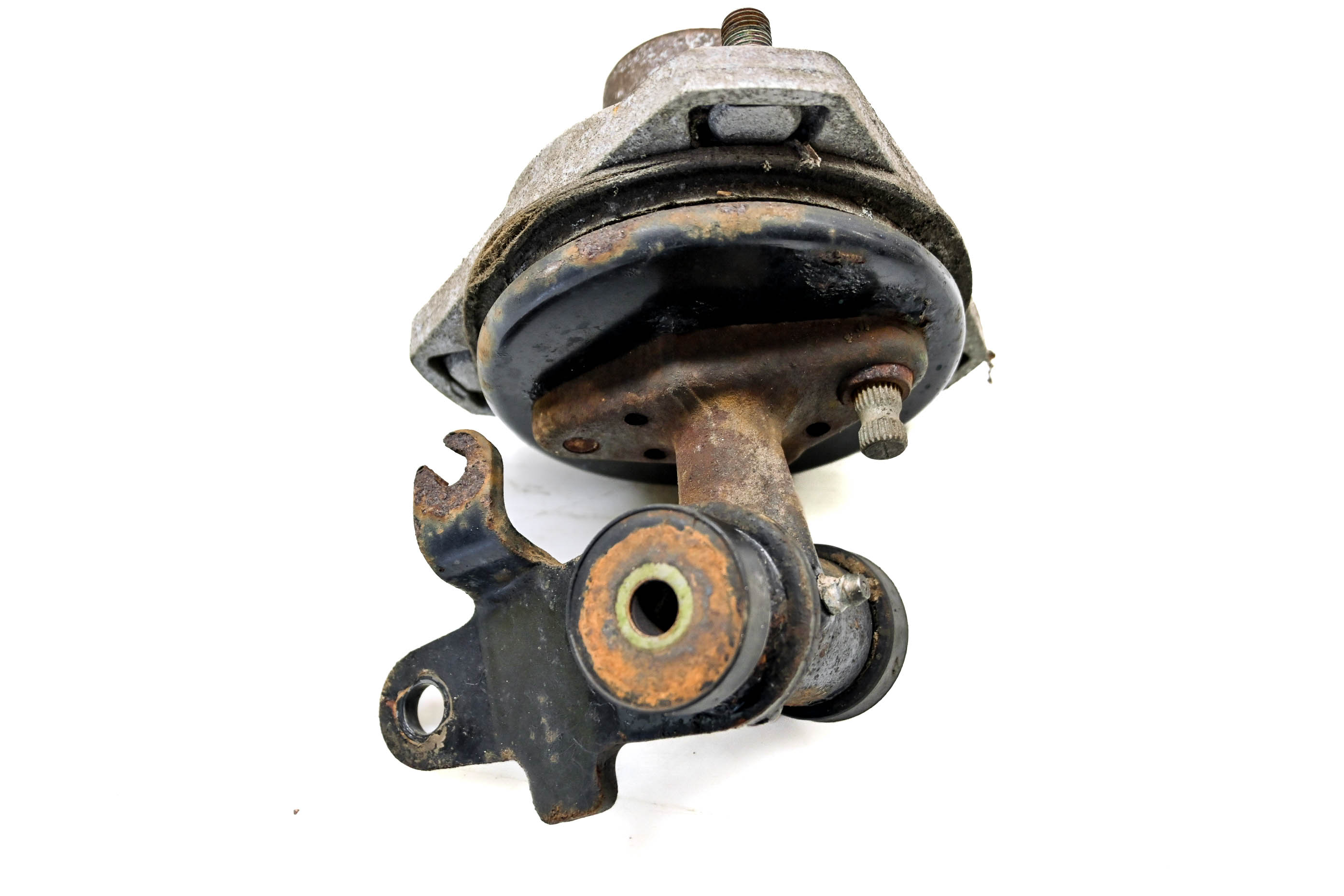 87 Suzuki Quadsport 80 2x4 Front Left Brake Drum & Spindle LT80