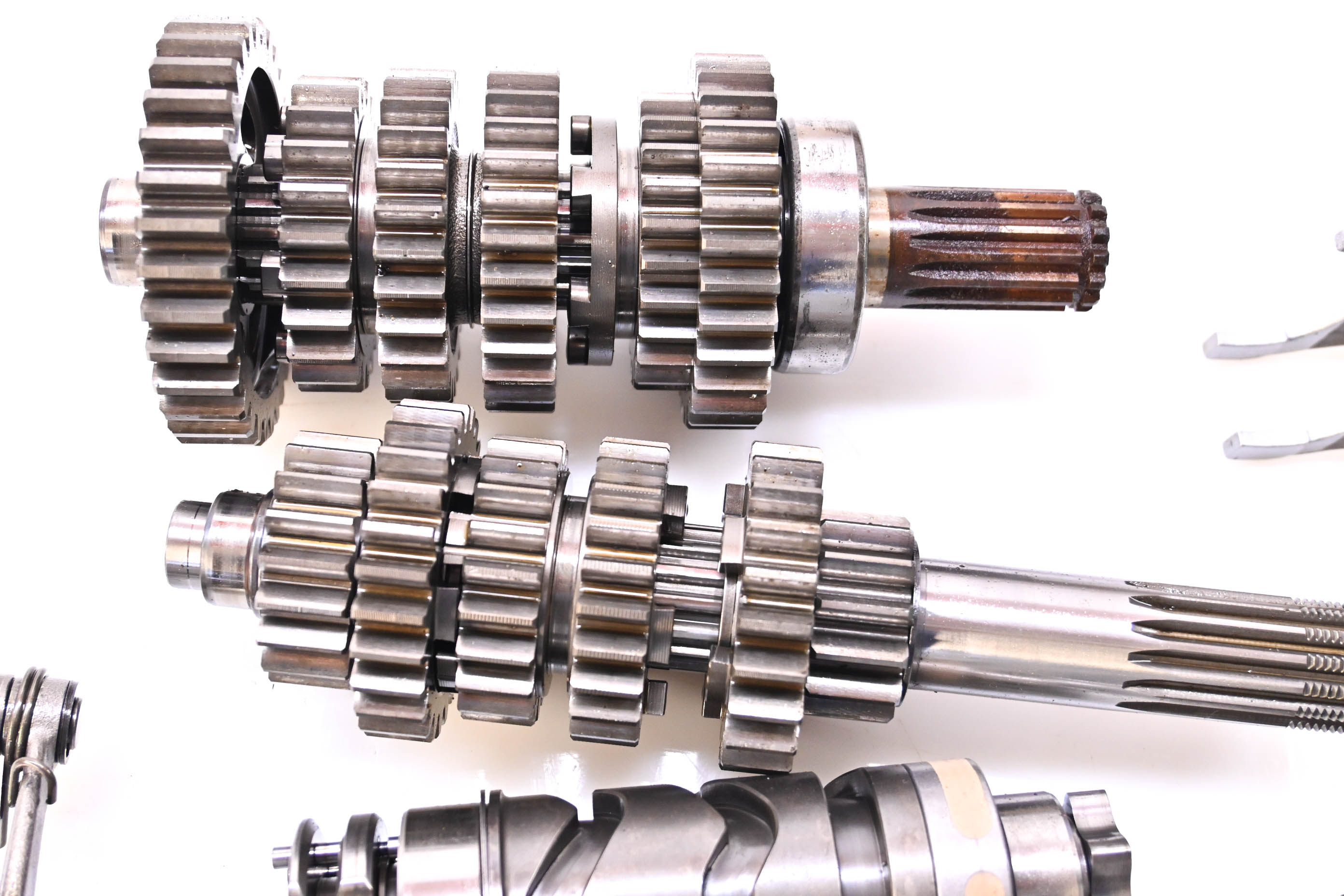 04 Ducati Monster 800S Transmission Shift Forks & Drum