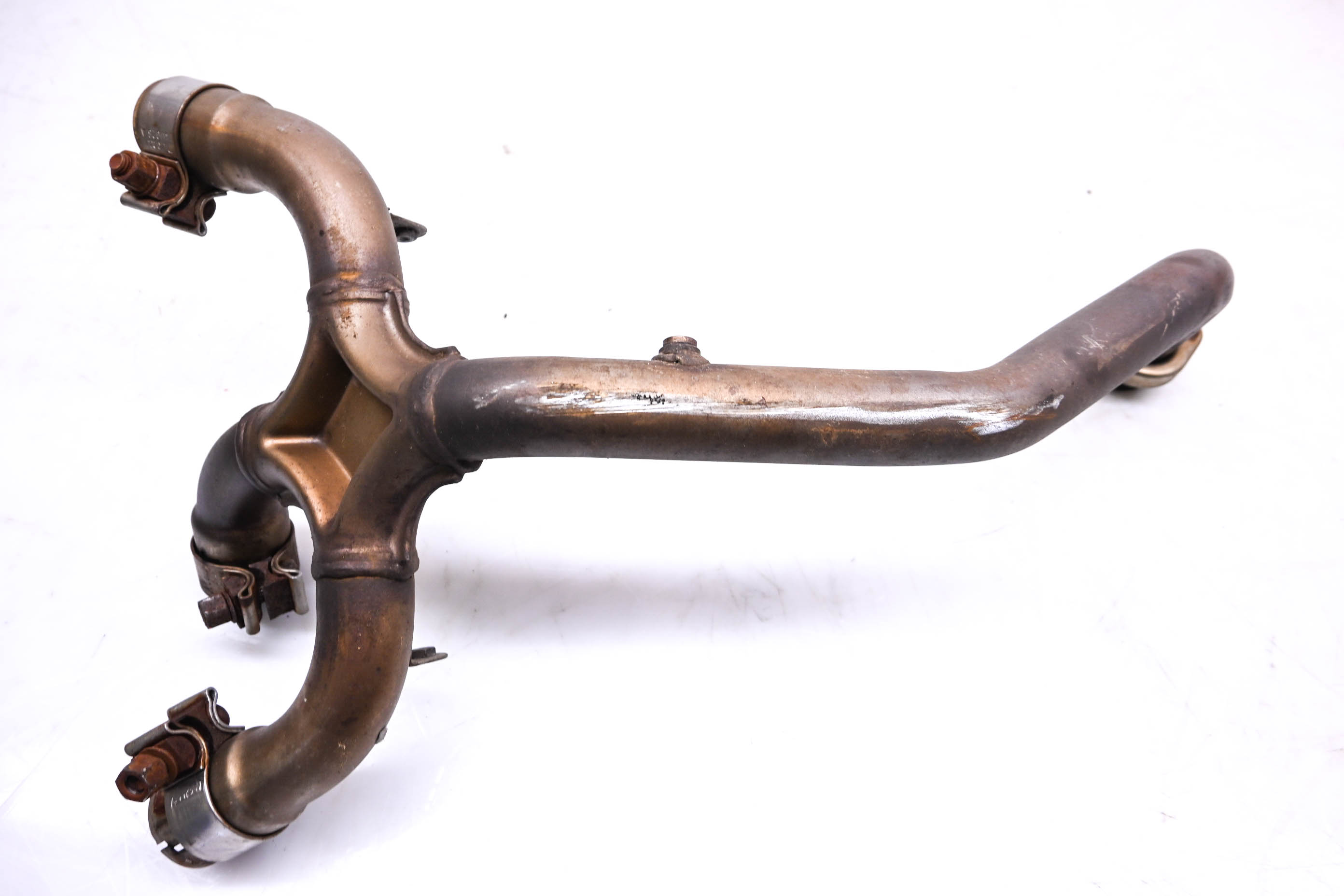 04 Ducati Monster 800S Horizontal Header Exhaust Head Pipe