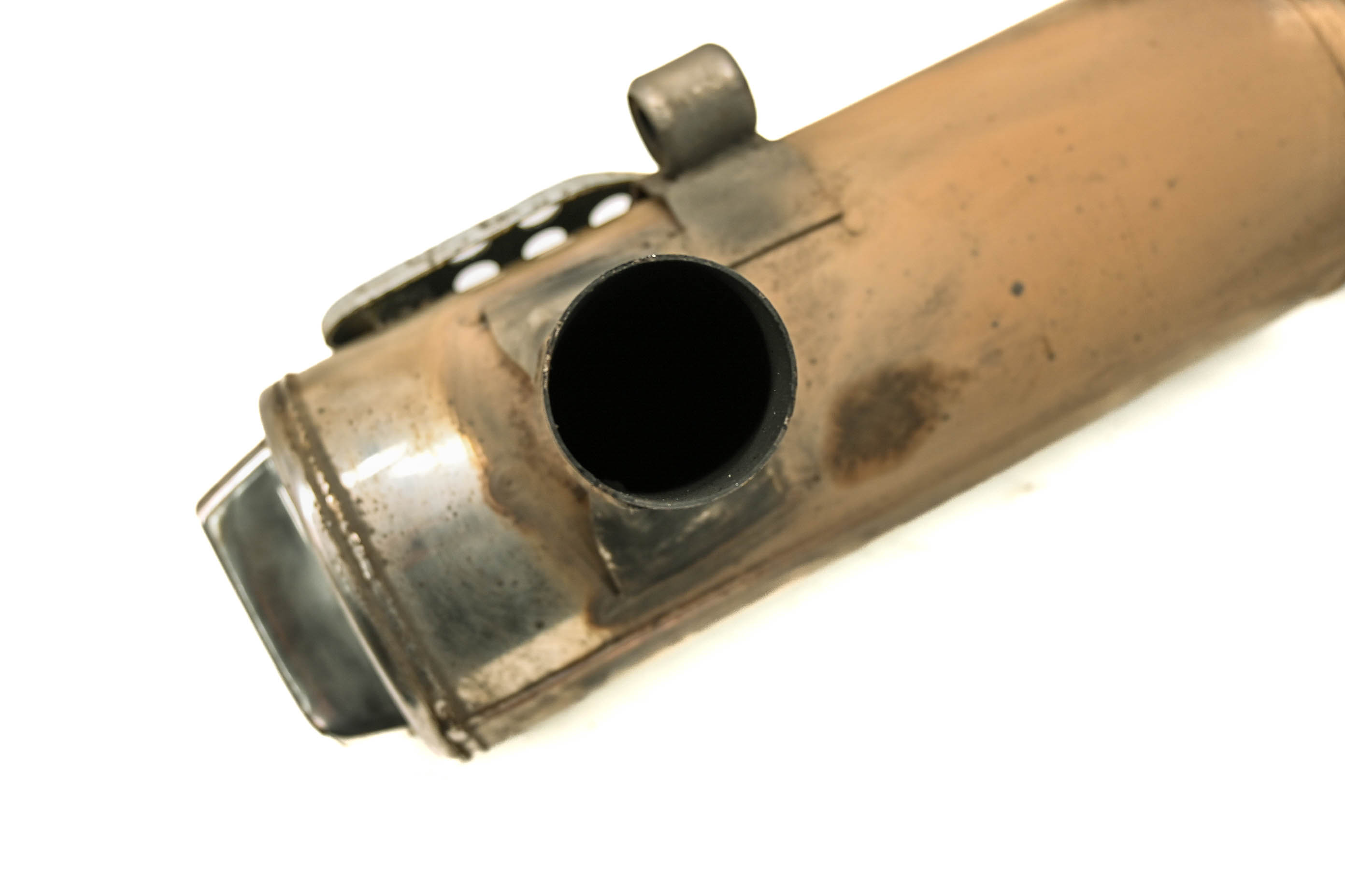 02 BMW F650GS ABS Rear Catalyzer Silencer