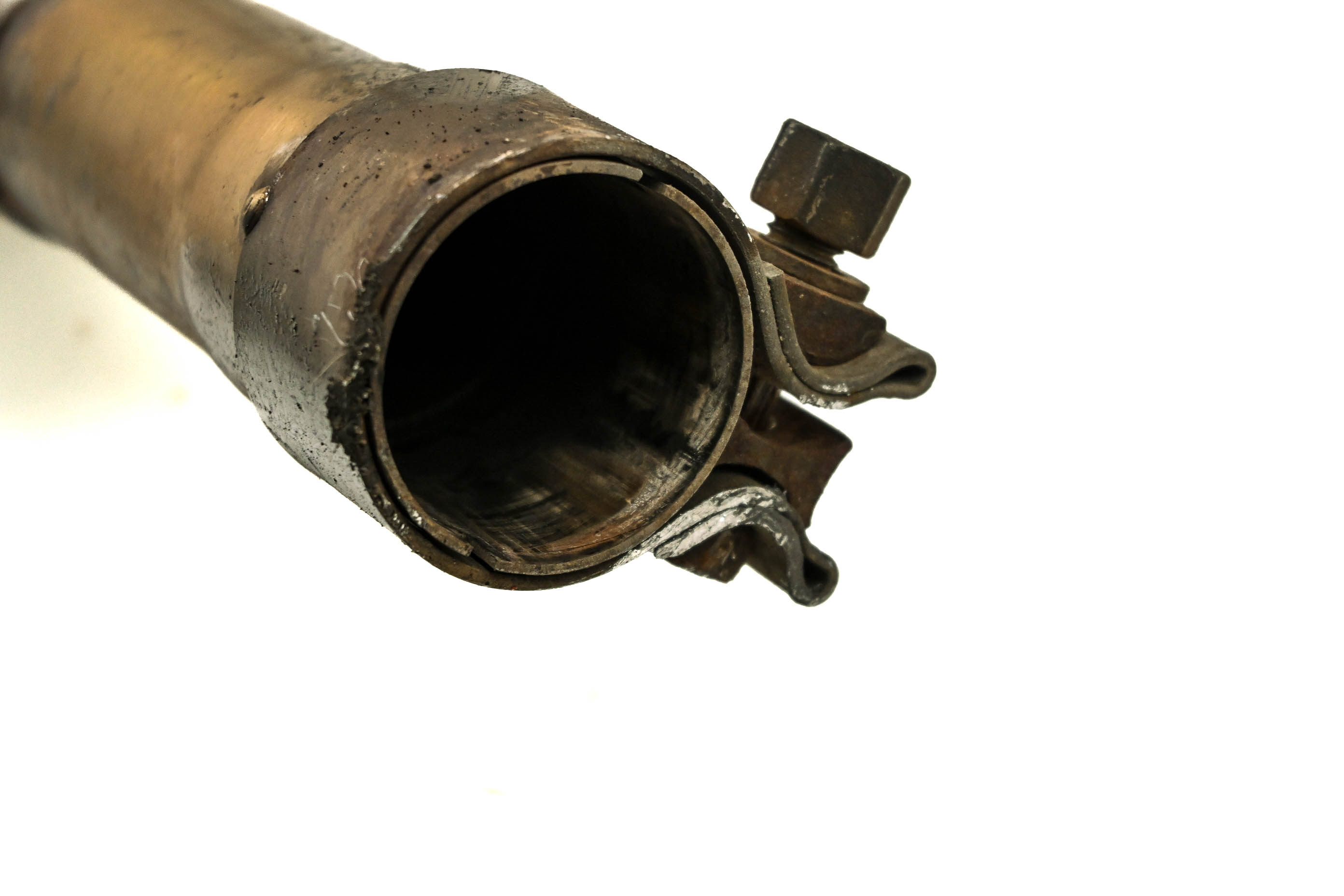 02 BMW F650GS ABS Rear Catalyzer Silencer