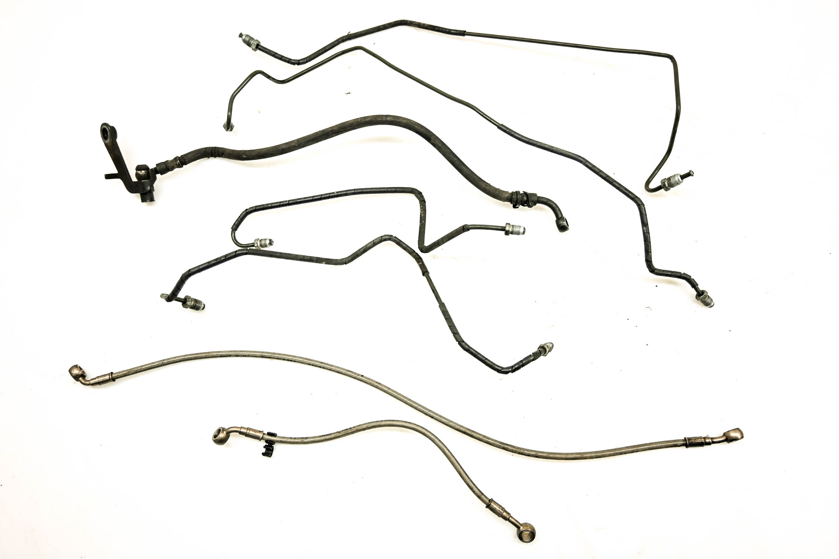 02 BMW F650GS ABS Front Rear Brake Lines