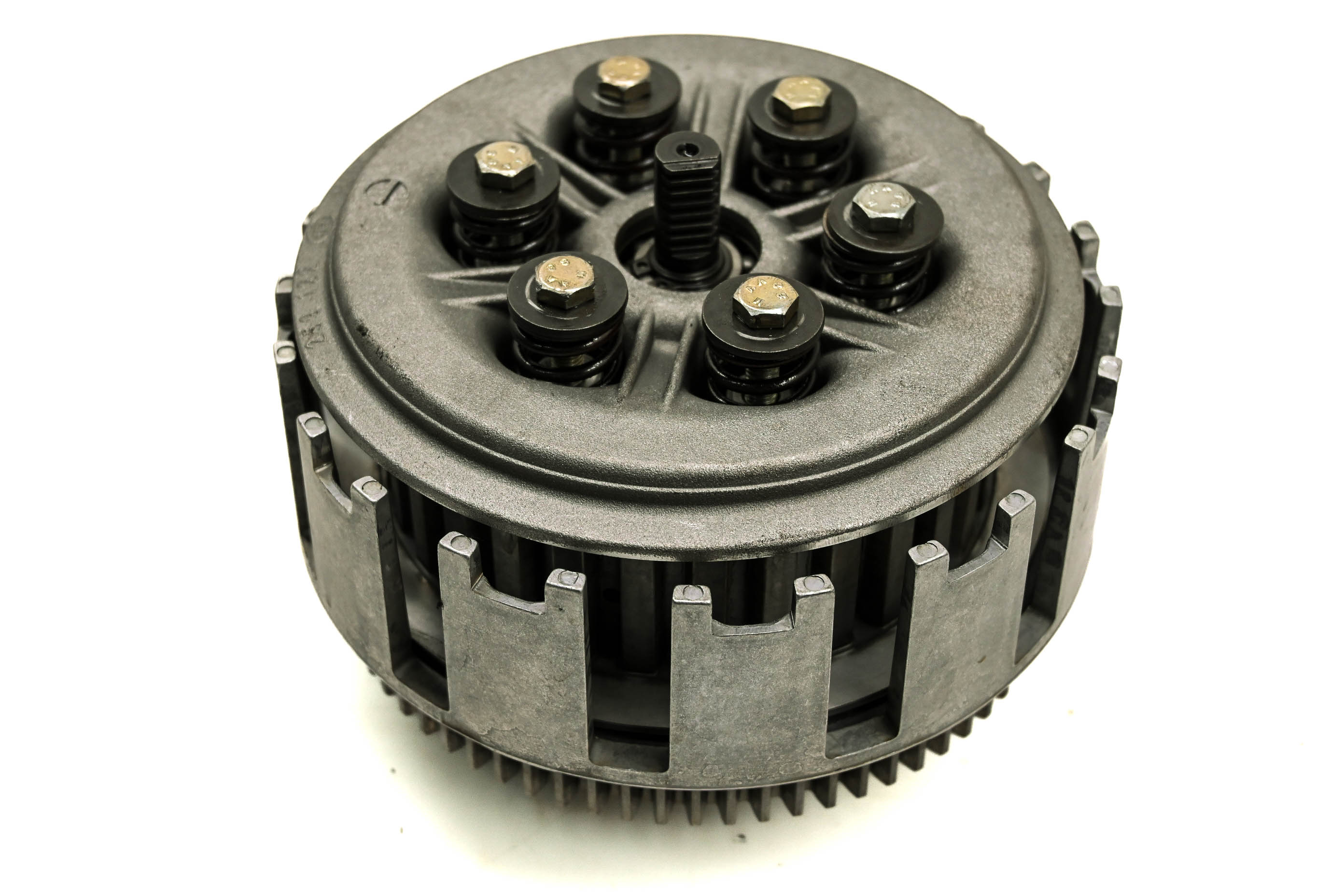 02 BMW F650GS ABS Complete Clutch Basket Hub & Pressure Plate