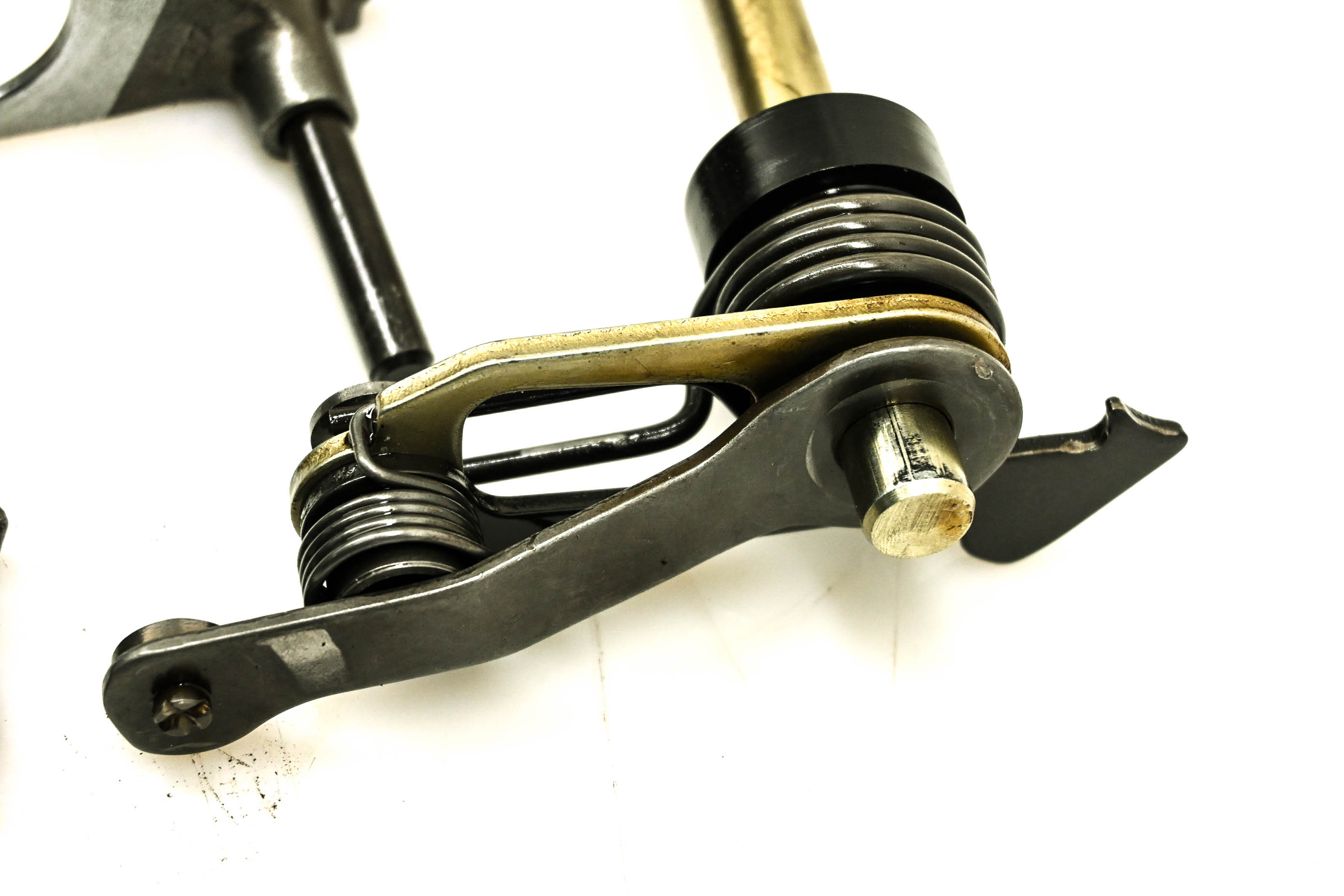 02 BMW F650GS ABS Transmission Shift Forks & Drum
