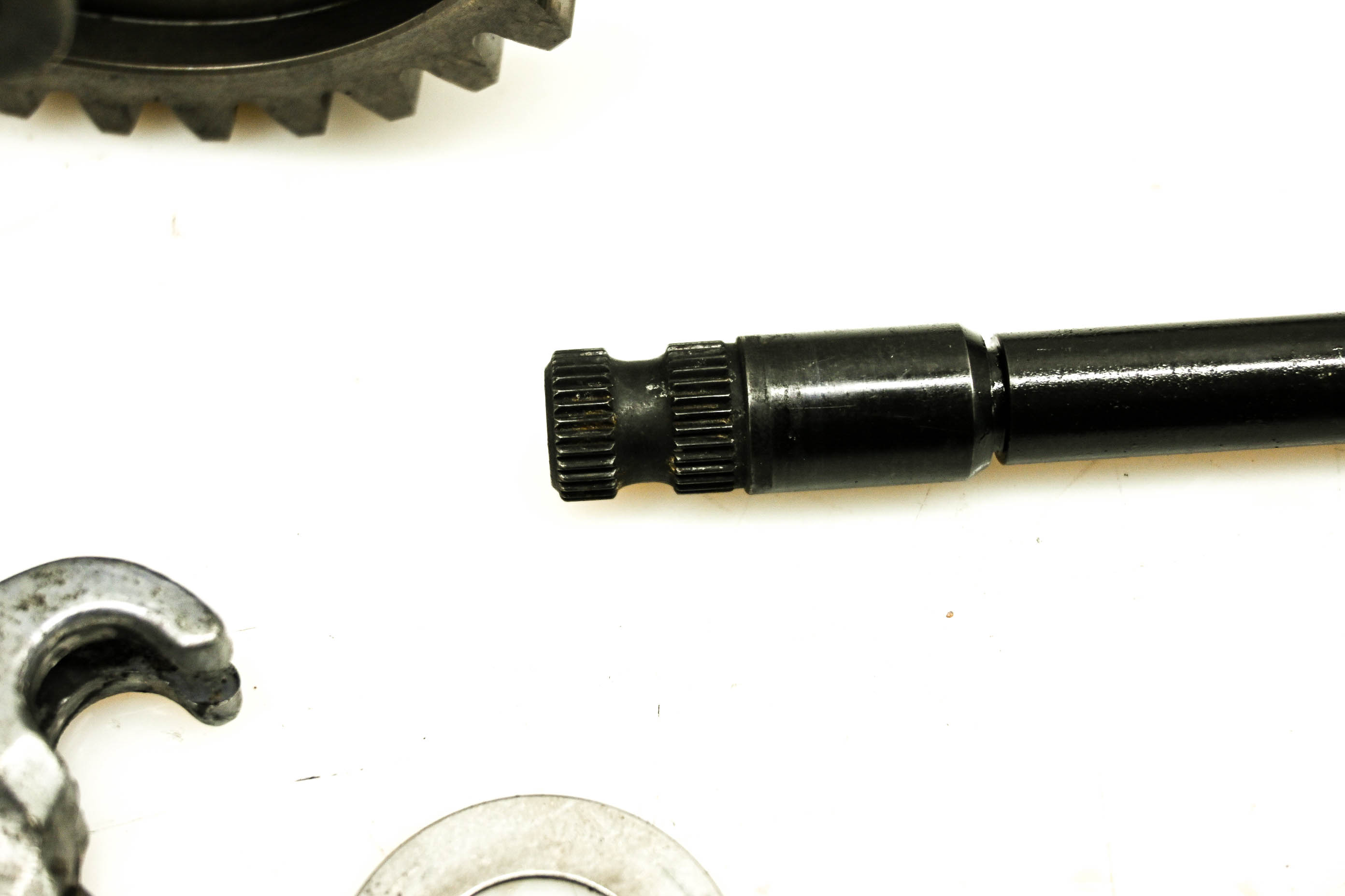 02 BMW F650GS ABS Transmission Shift Forks & Drum