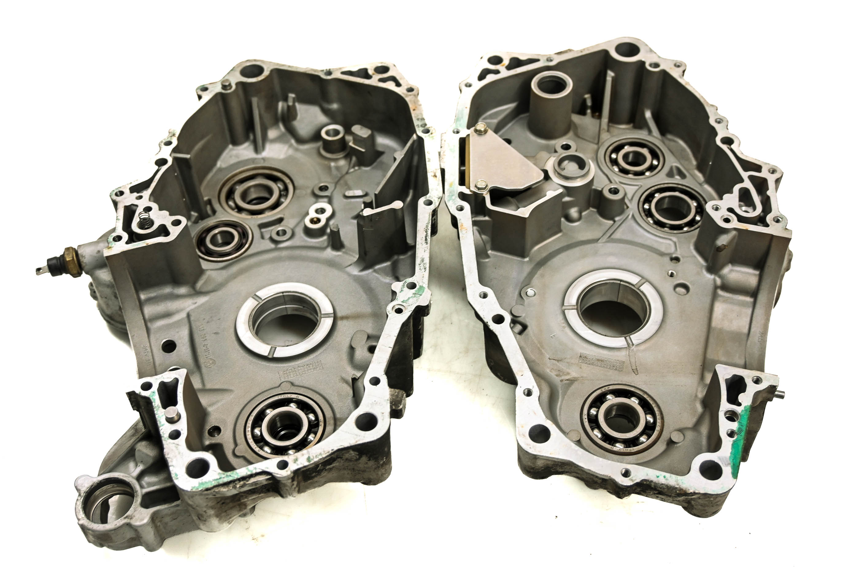 02 BMW F650GS ABS Crankcase Center Crank Case