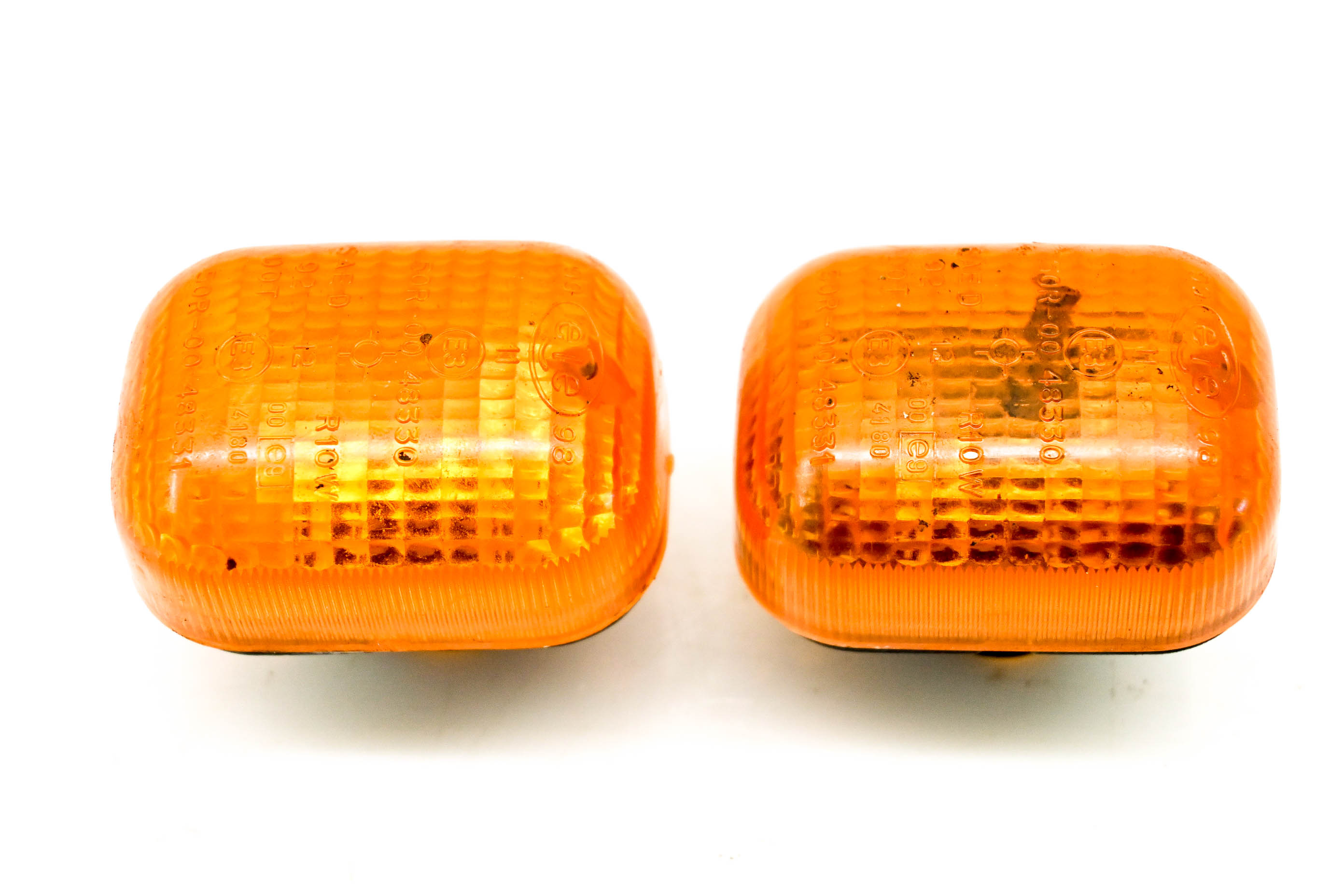 02 BMW F650GS ABS Rear Blinker Lens Shells