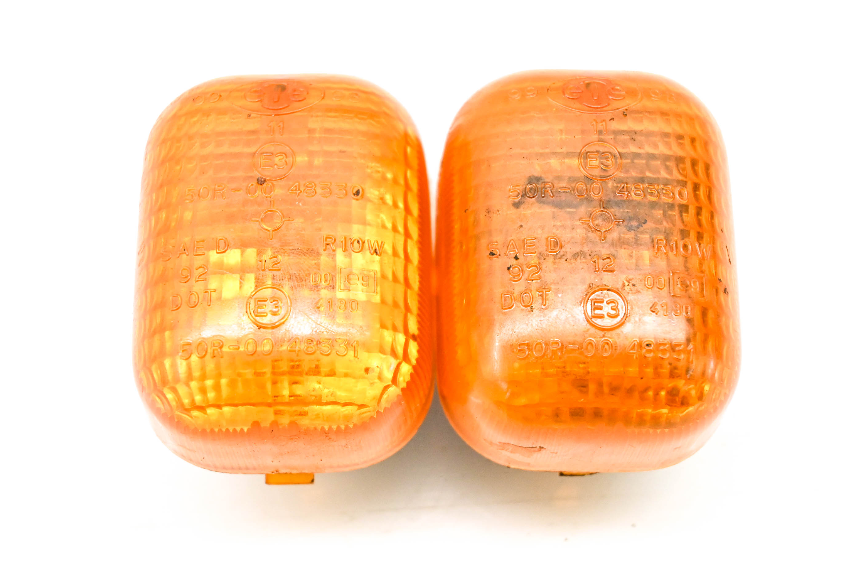 02 BMW F650GS ABS Rear Blinker Lens Shells