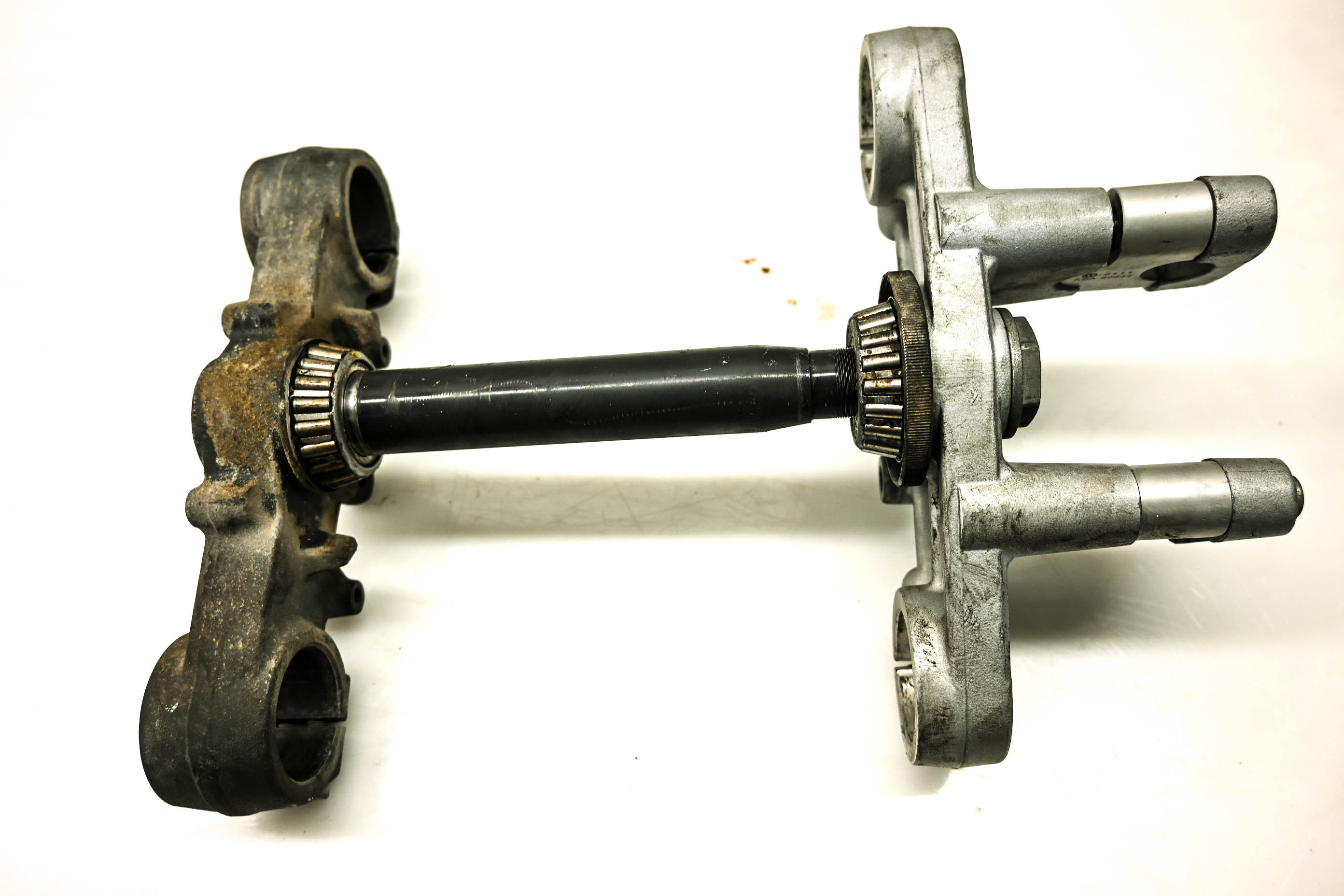 14 BMW G650GS Sertao Triple Tree Handlebar Clamps