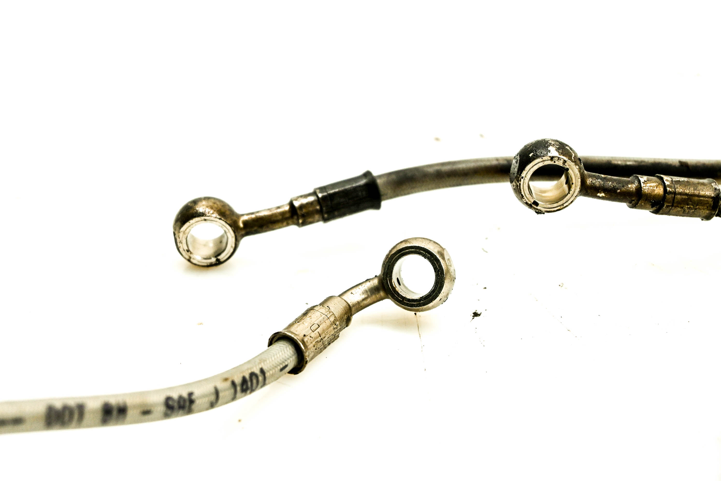 14 BMW G650GS Sertao Brake Lines Front Rear