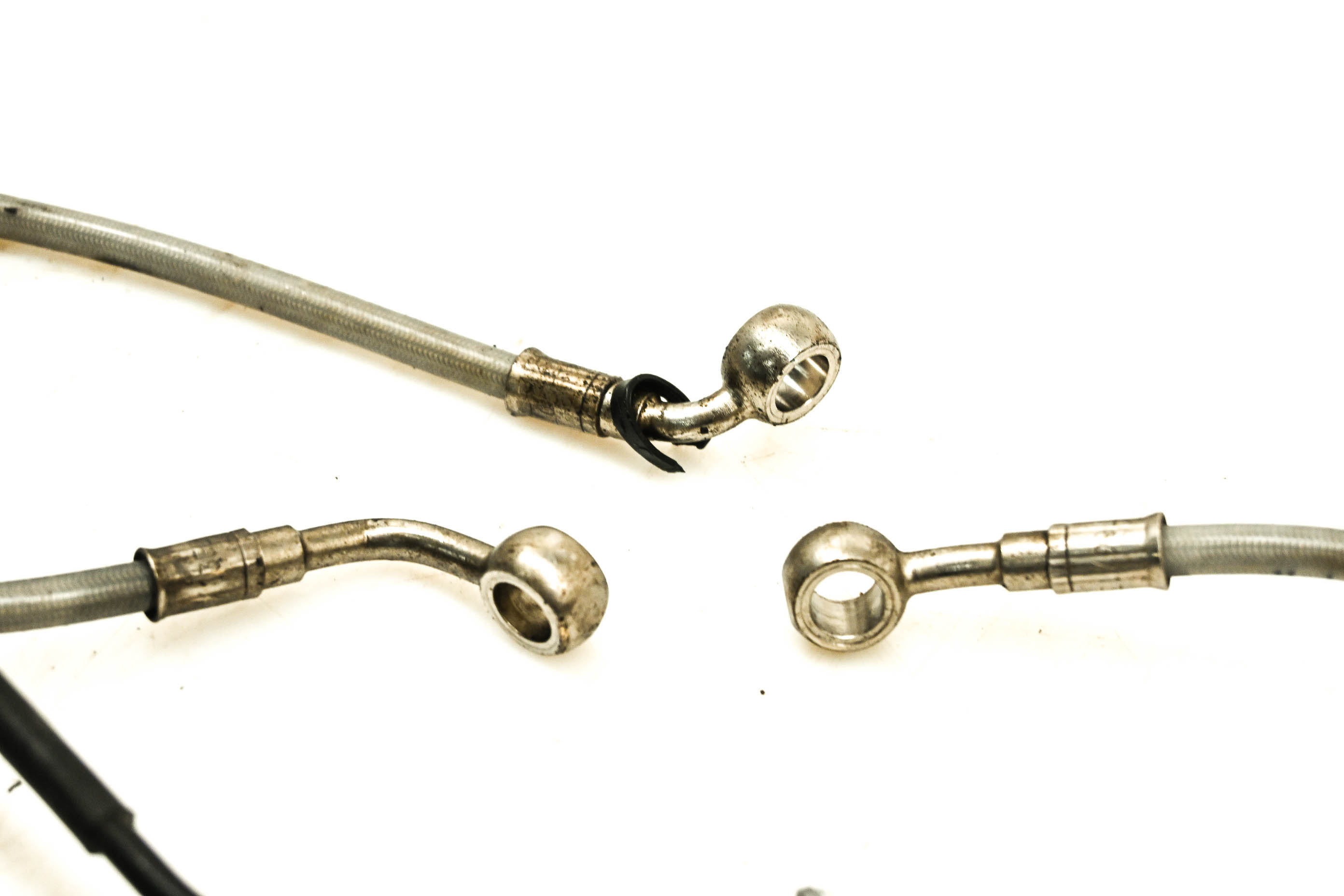 14 BMW G650GS Sertao Brake Lines Front Rear