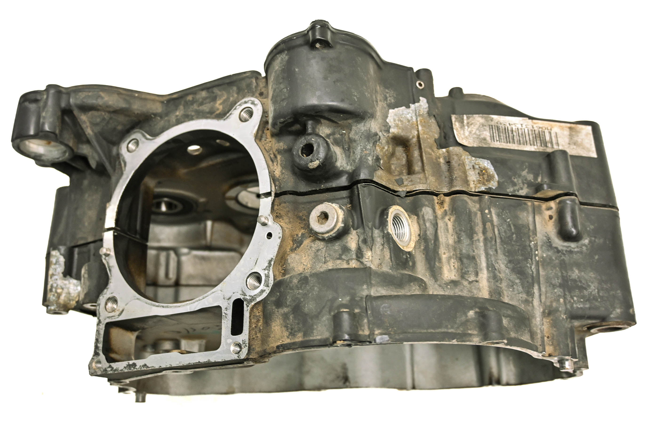 14 BMW G650GS Sertao Crankcase Center Crank Case
