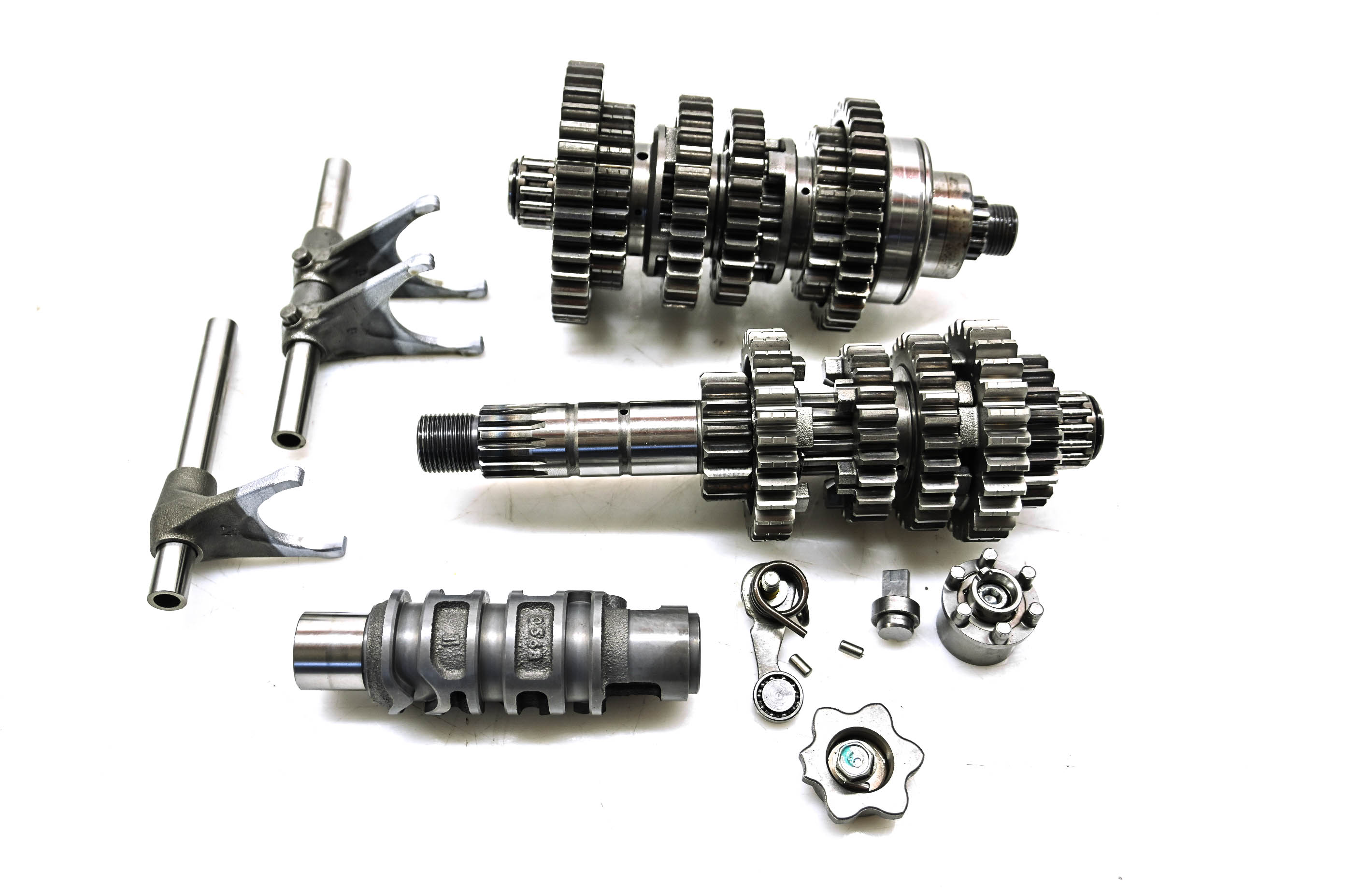 19 Kawasaki Ninja 650 ABS Transmission Shift Forks & Drum EX650K