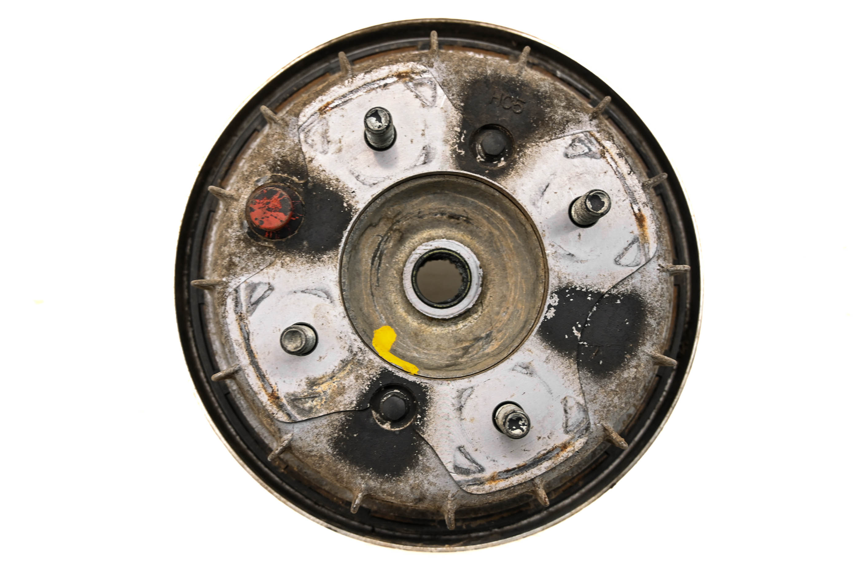 96 Honda Foreman 400 4X4 Front Left Brake Drum Assembly TRX400FW