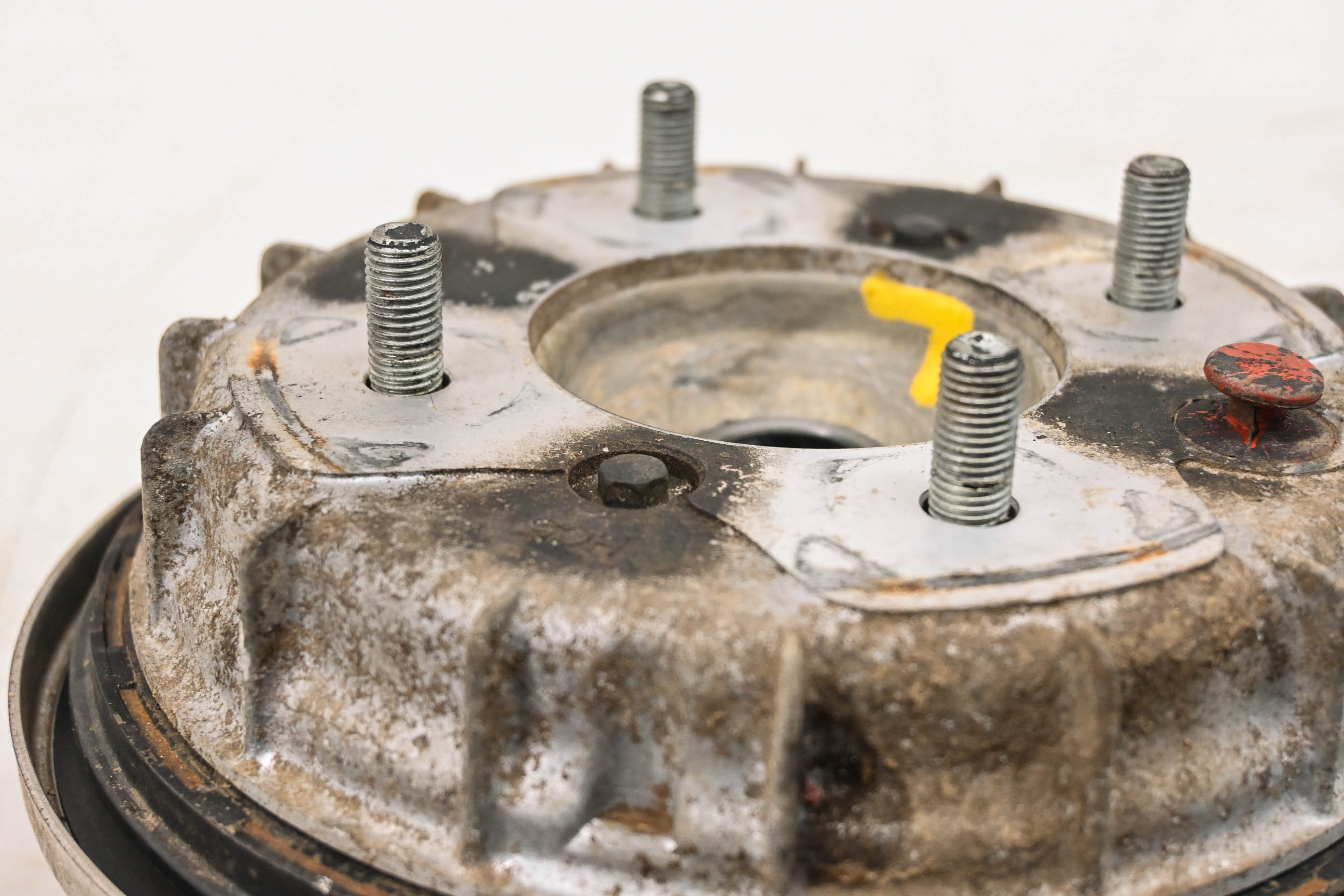 96 Honda Foreman 400 4X4 Front Left Brake Drum Assembly TRX400FW