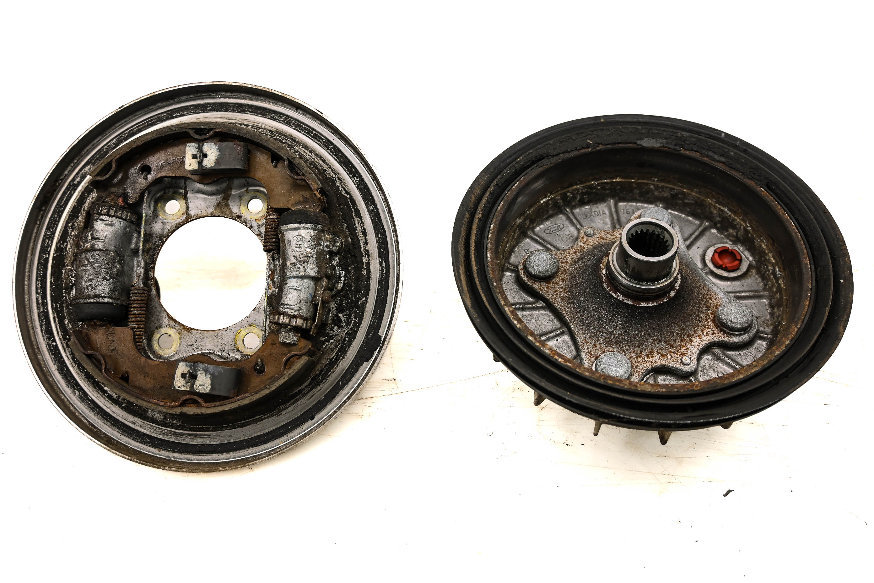 96 Honda Foreman 400 4X4 Front Left Brake Drum Assembly TRX400FW