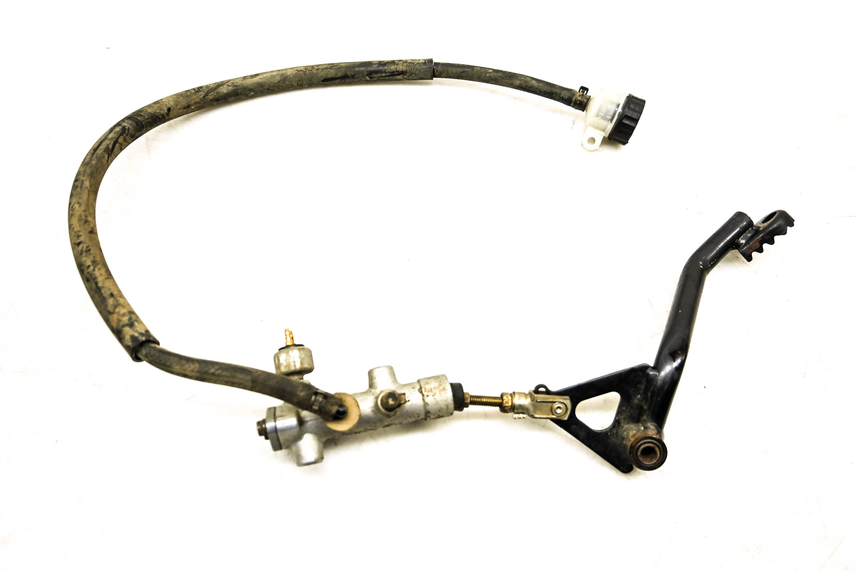 04 Can-Am Outlander 400 4x4 Rear Brake Master Cylinder & Pedal Bombardier