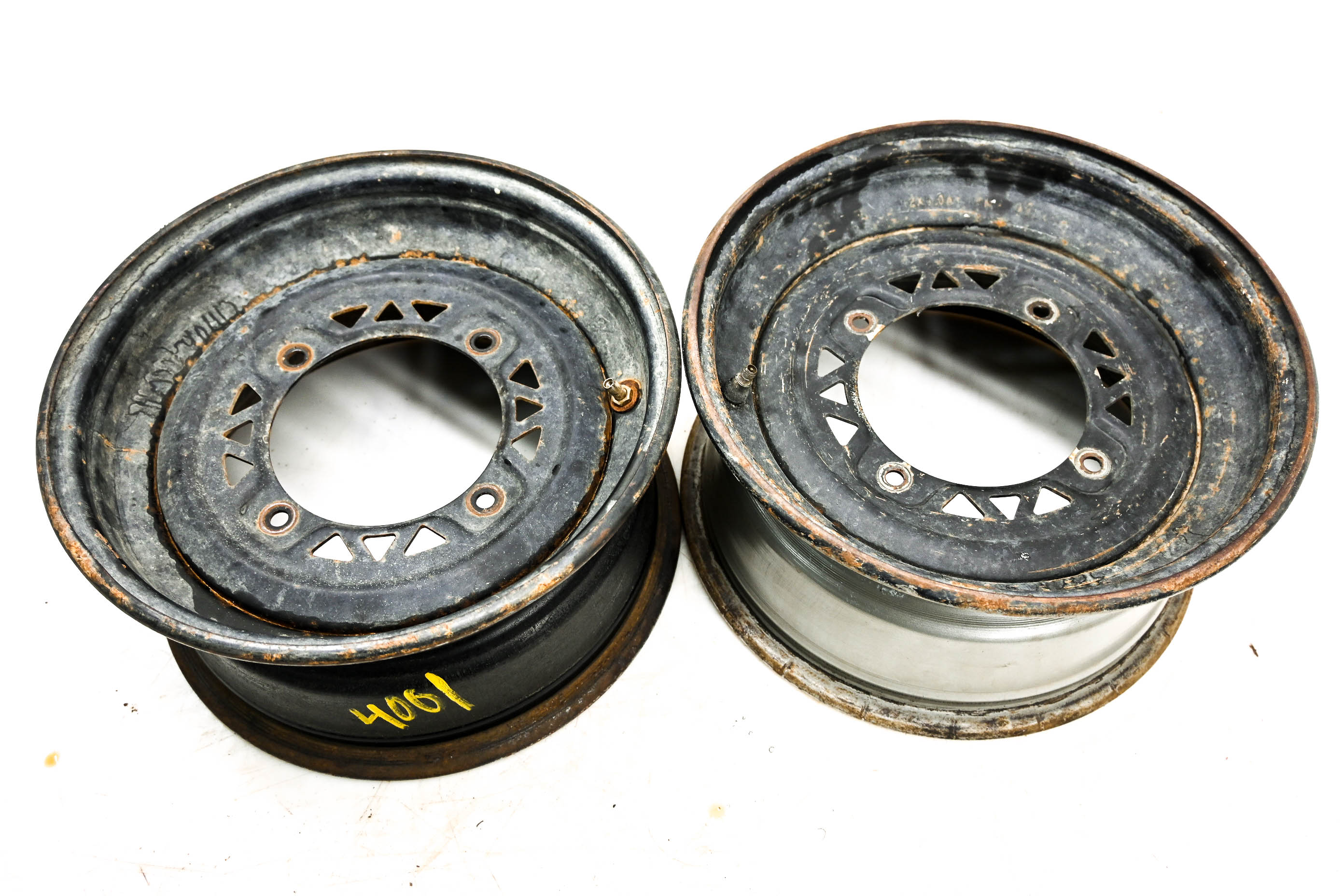 04 Polaris Sportsman 700 4x4 Front Wheels Rims 12X6 4/156