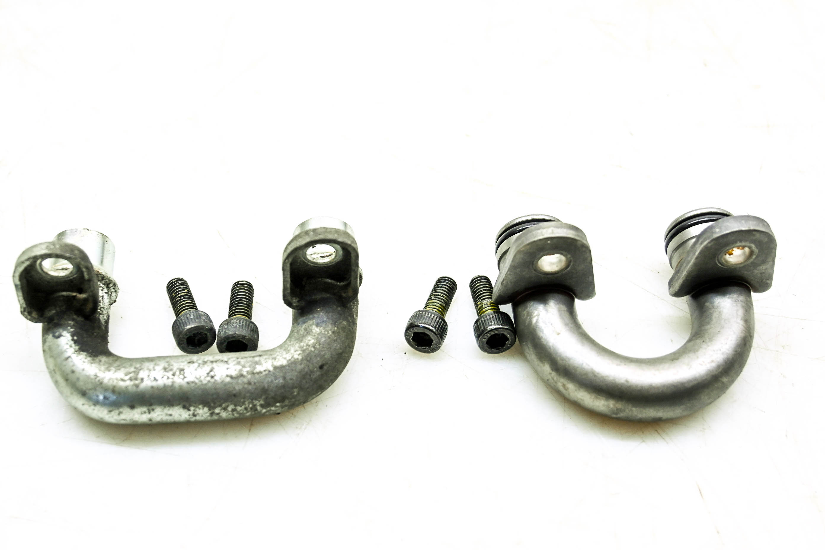 06 Yamaha YZF R6S Engine Oil Pipe Lines