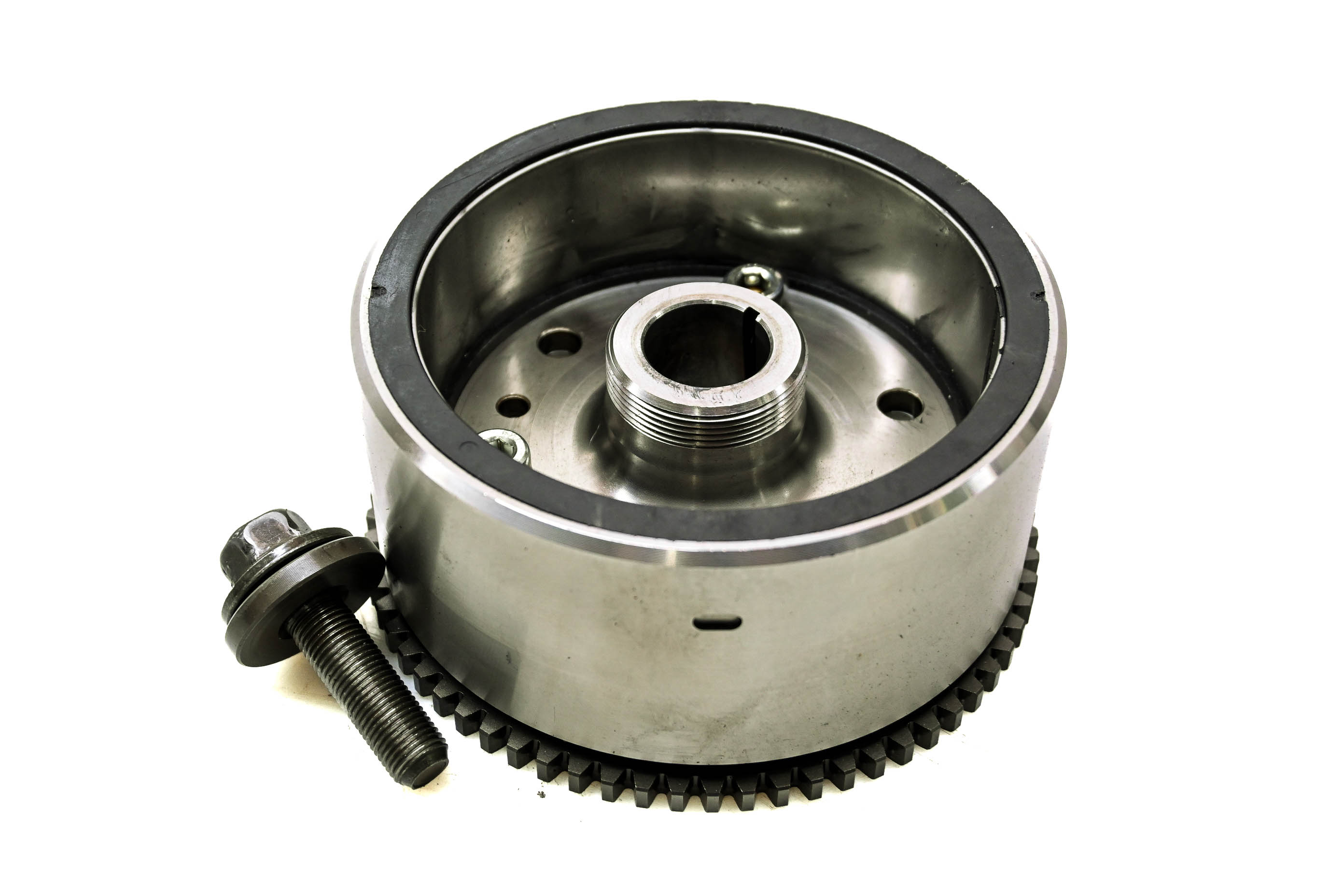 08 Kawasaki Ninja 650R Flywheel Starter Clutch Bearing & Gear EX650A