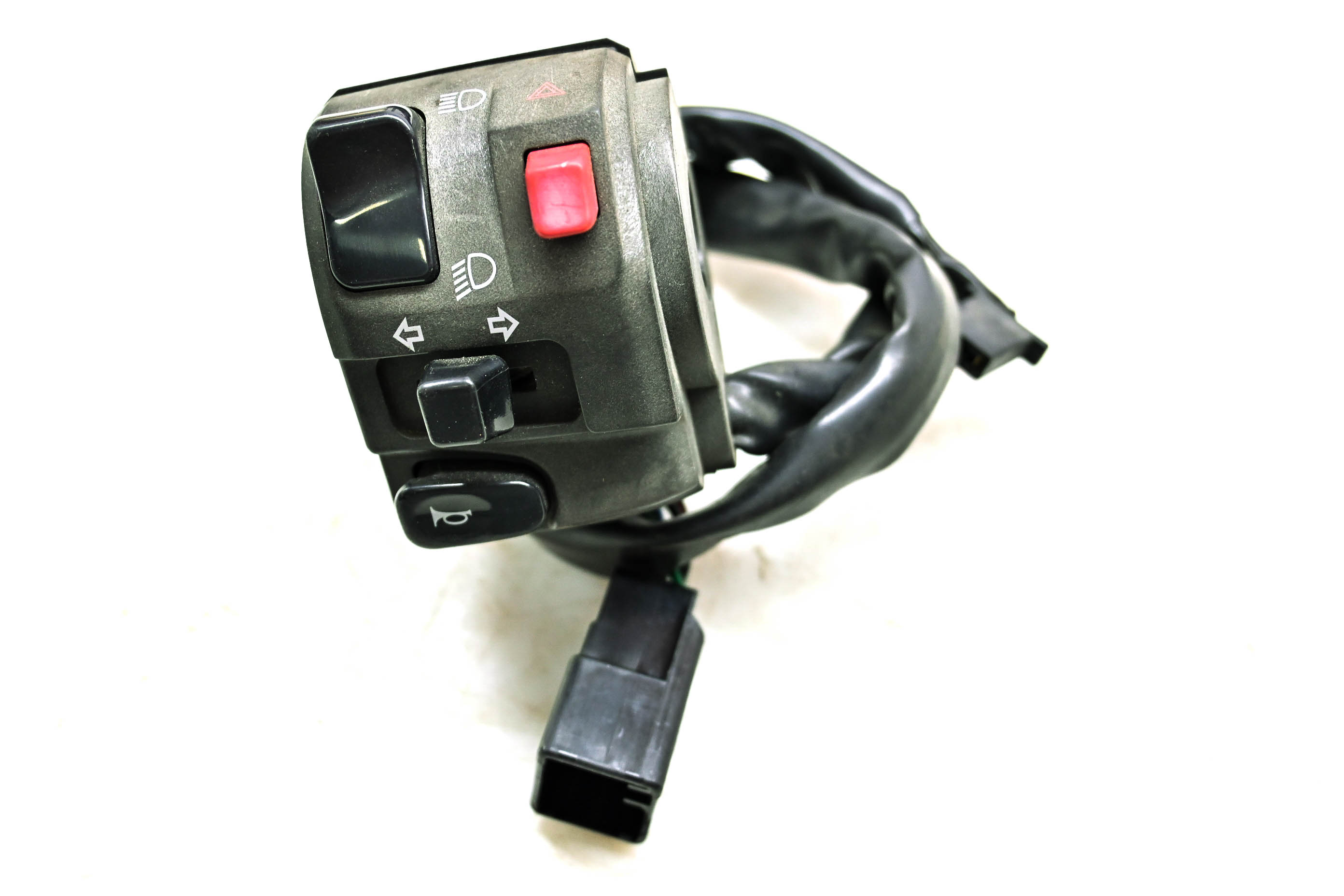 08 Kawasaki Ninja 650R Headlight On Off Handlebar Start Switch EX650A