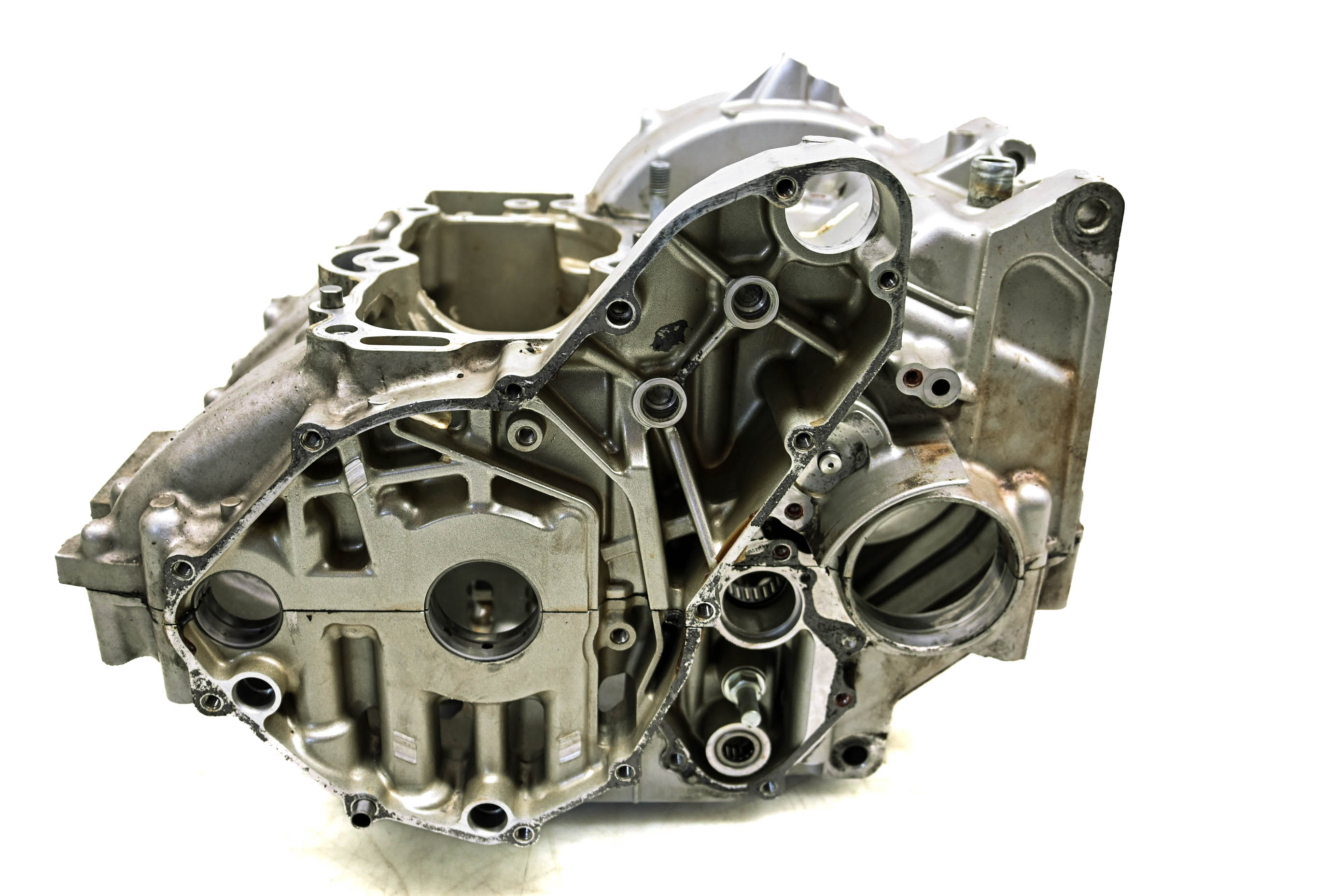 08 Kawasaki Ninja 650R Crankcase Center Crank Case EX650A