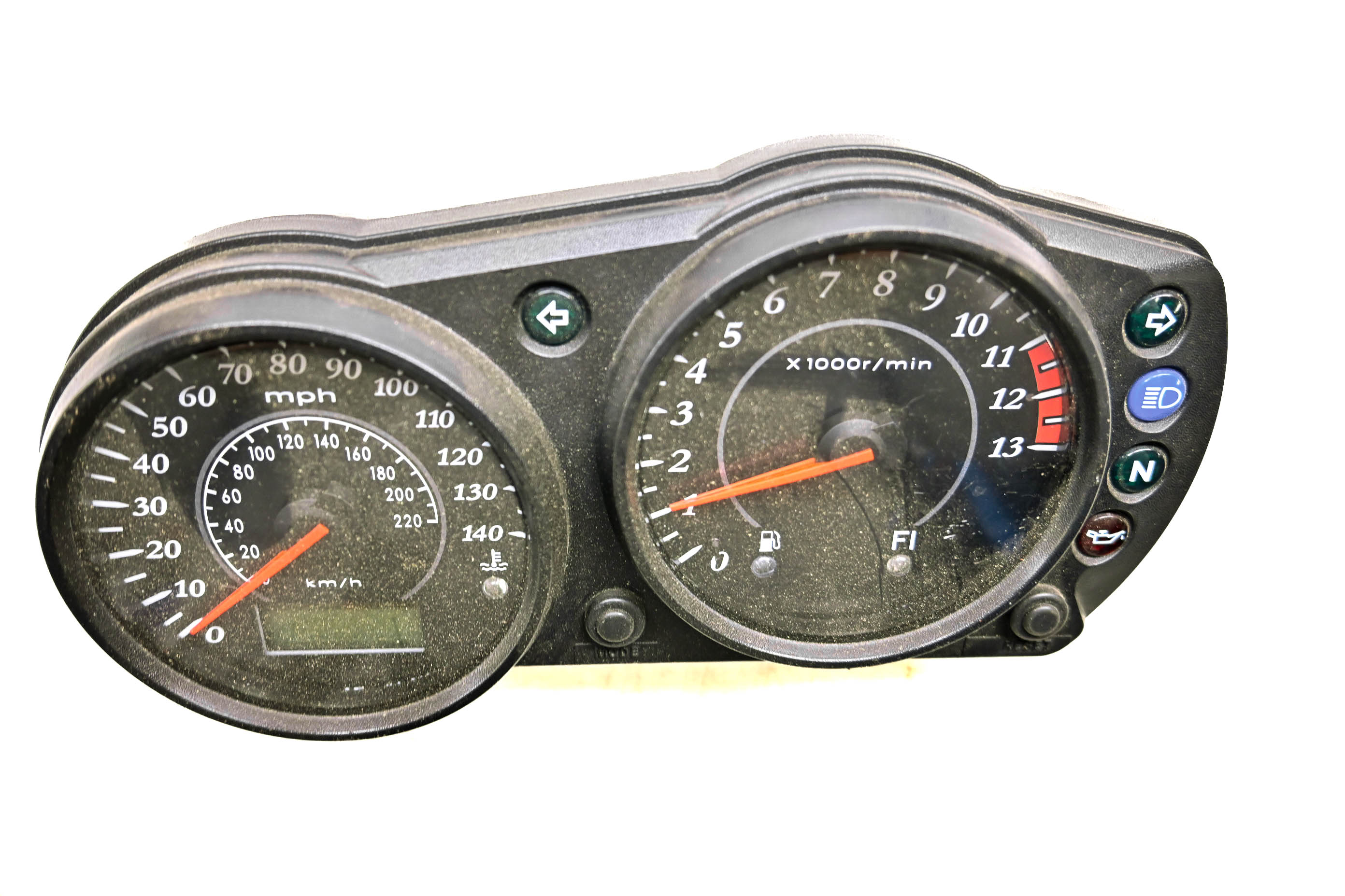 08 Kawasaki Ninja 650R Speedometer Dash EX650A