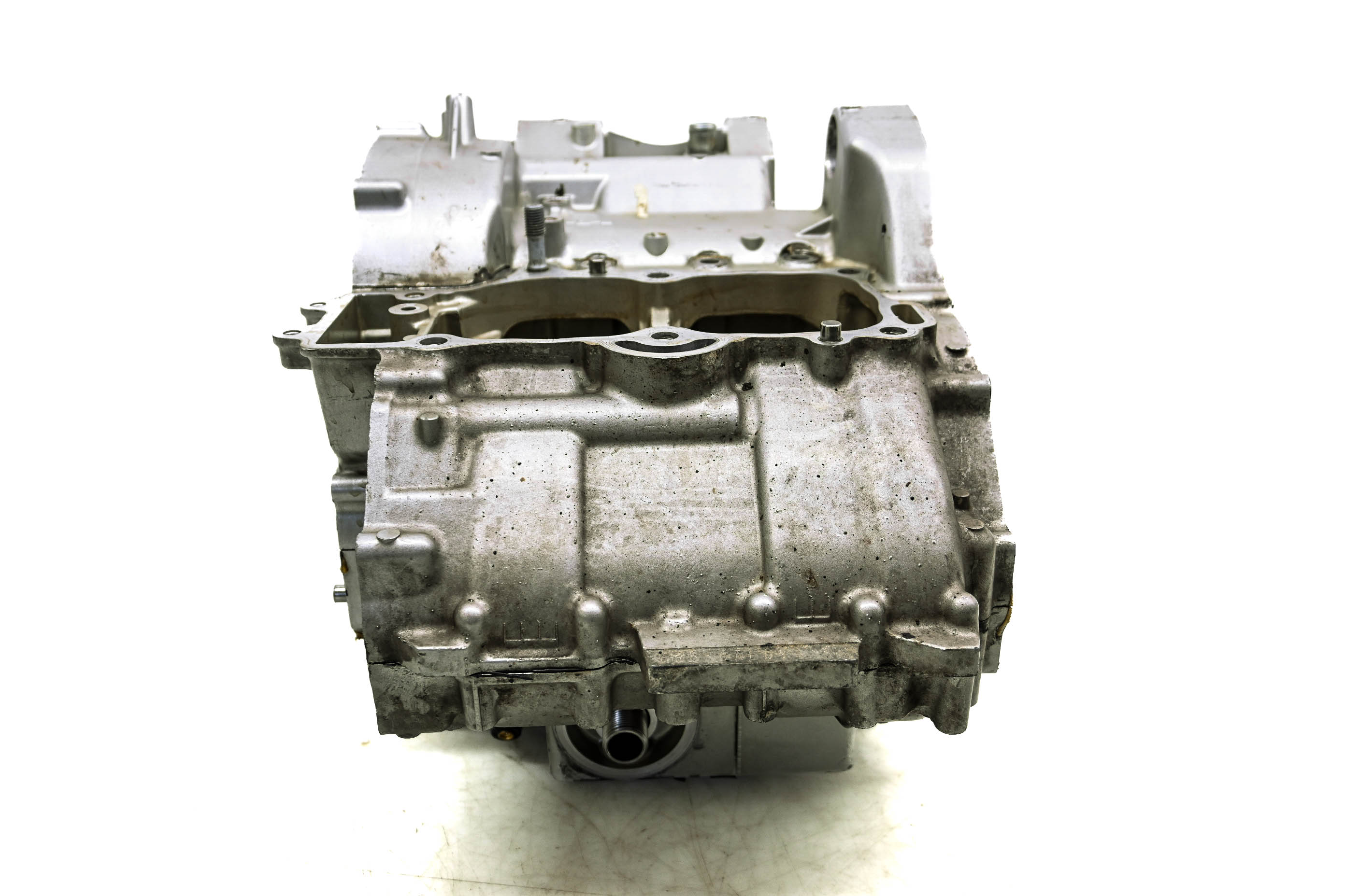 08 Kawasaki Ninja 650R Crankcase Center Crank Case EX650A