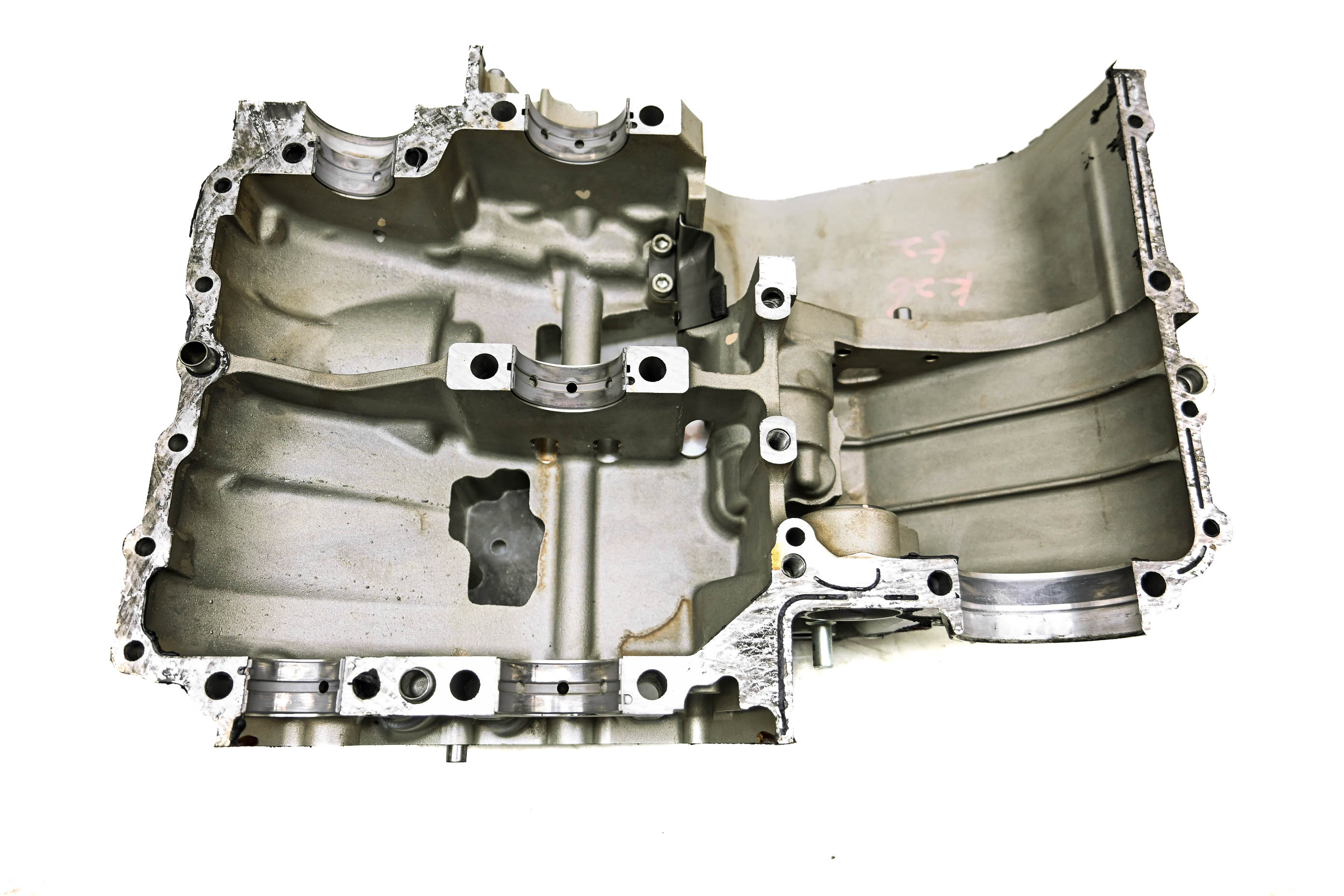 08 Kawasaki Ninja 650R Crankcase Center Crank Case EX650A