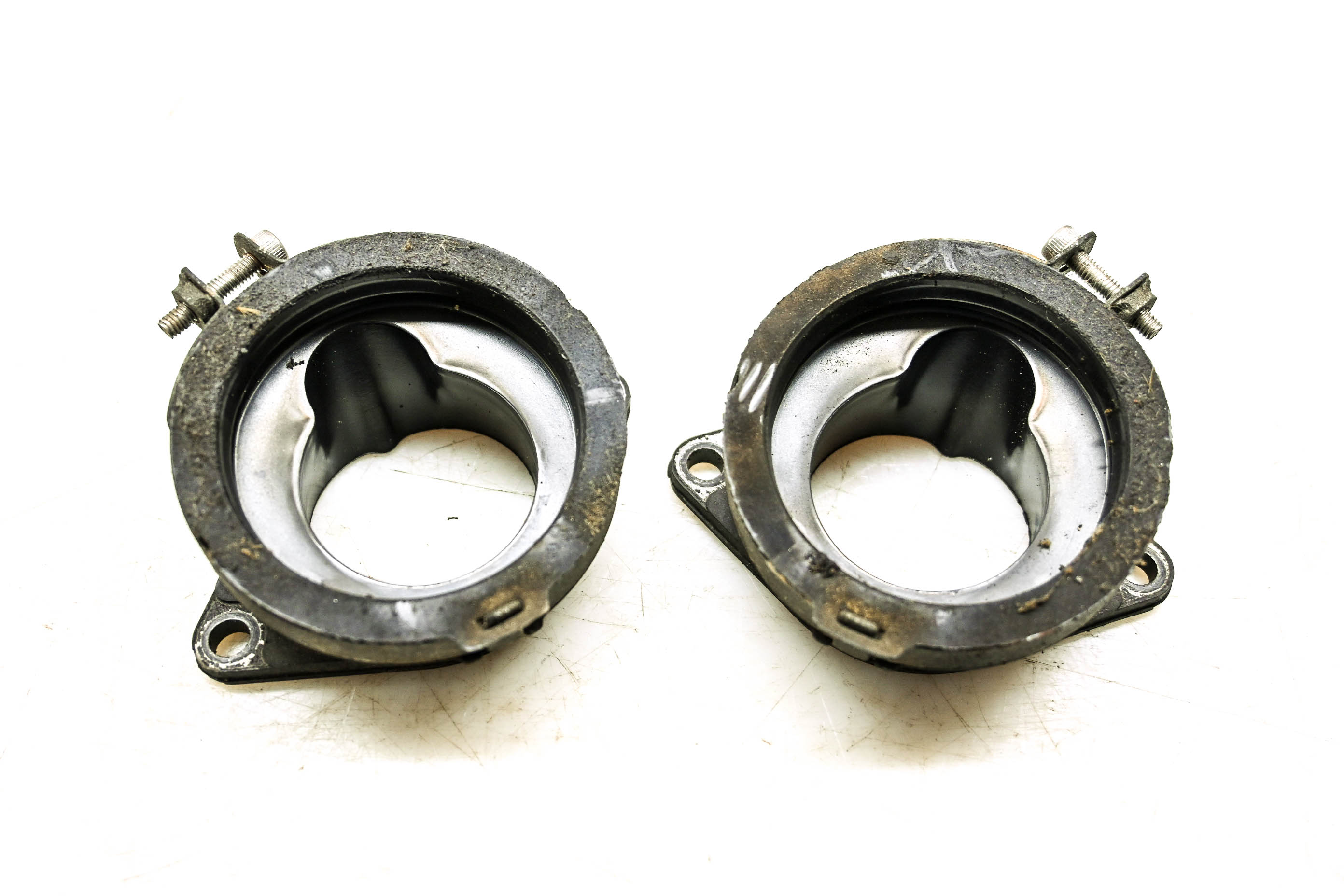 08 Kawasaki Ninja 650R Intake Manifold Throttle Body Boots EX650A