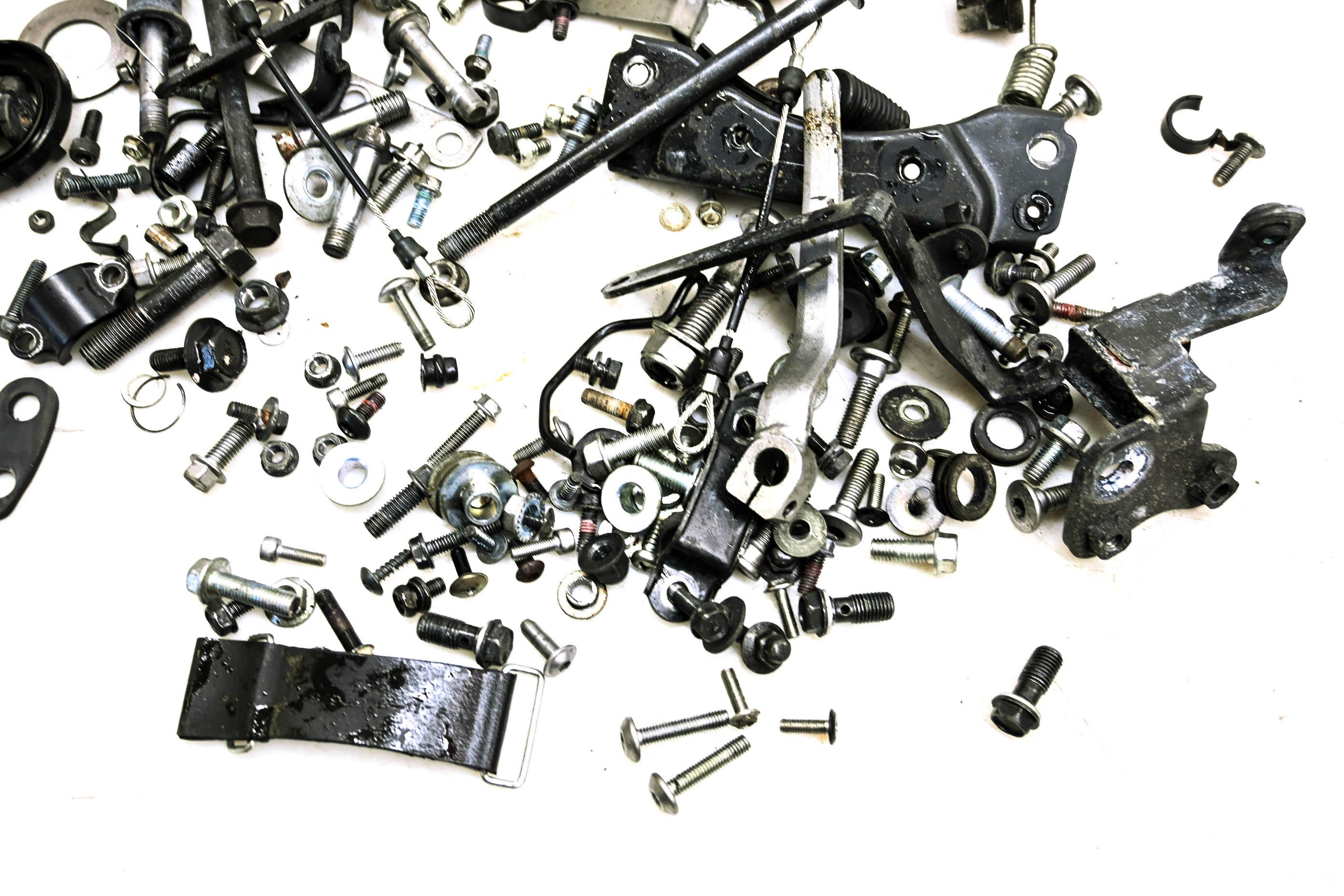 08 Kawasaki Ninja 650R Hardware Set Nuts & Bolts EX650A
