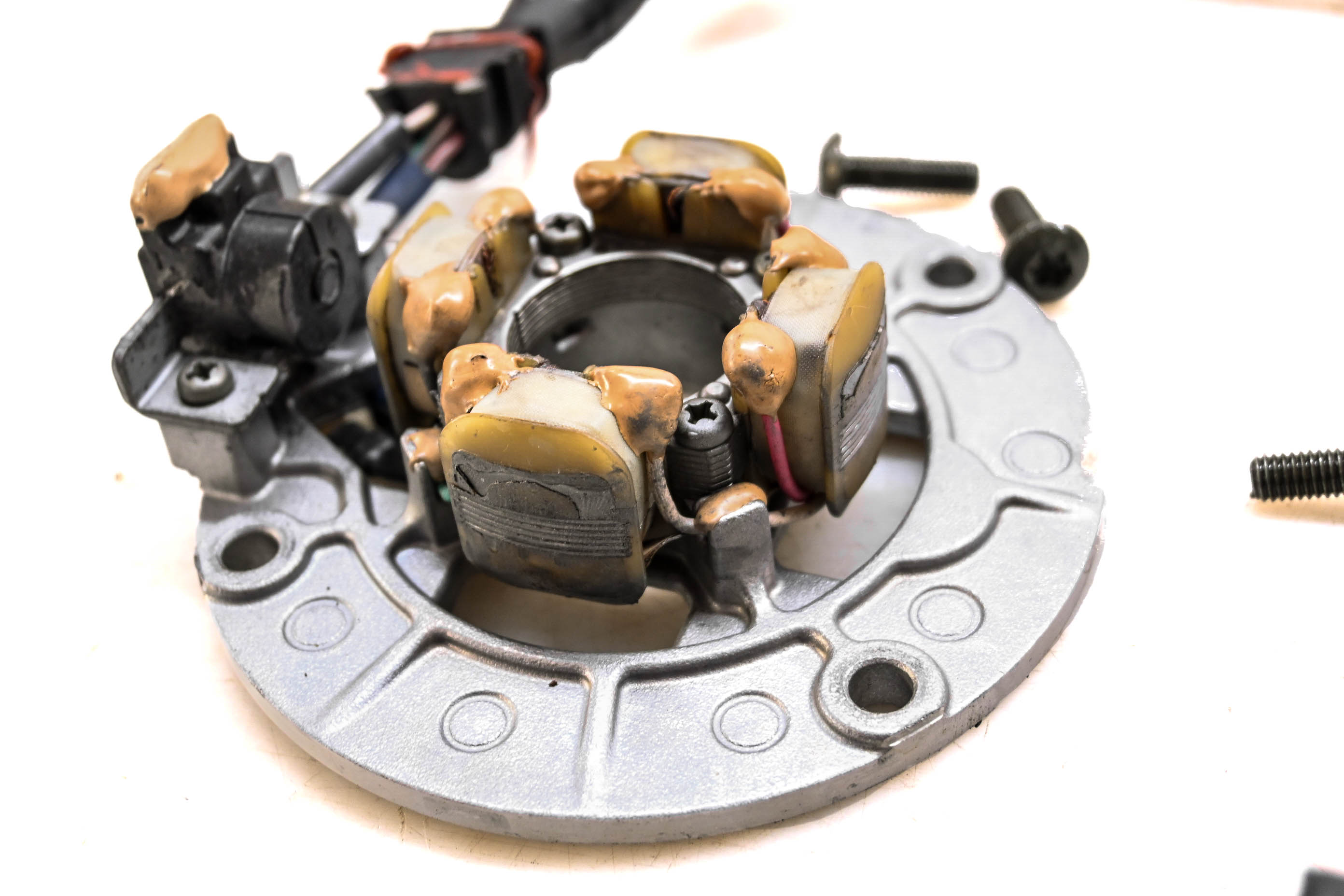 02 Yamaha YZ250F Stator