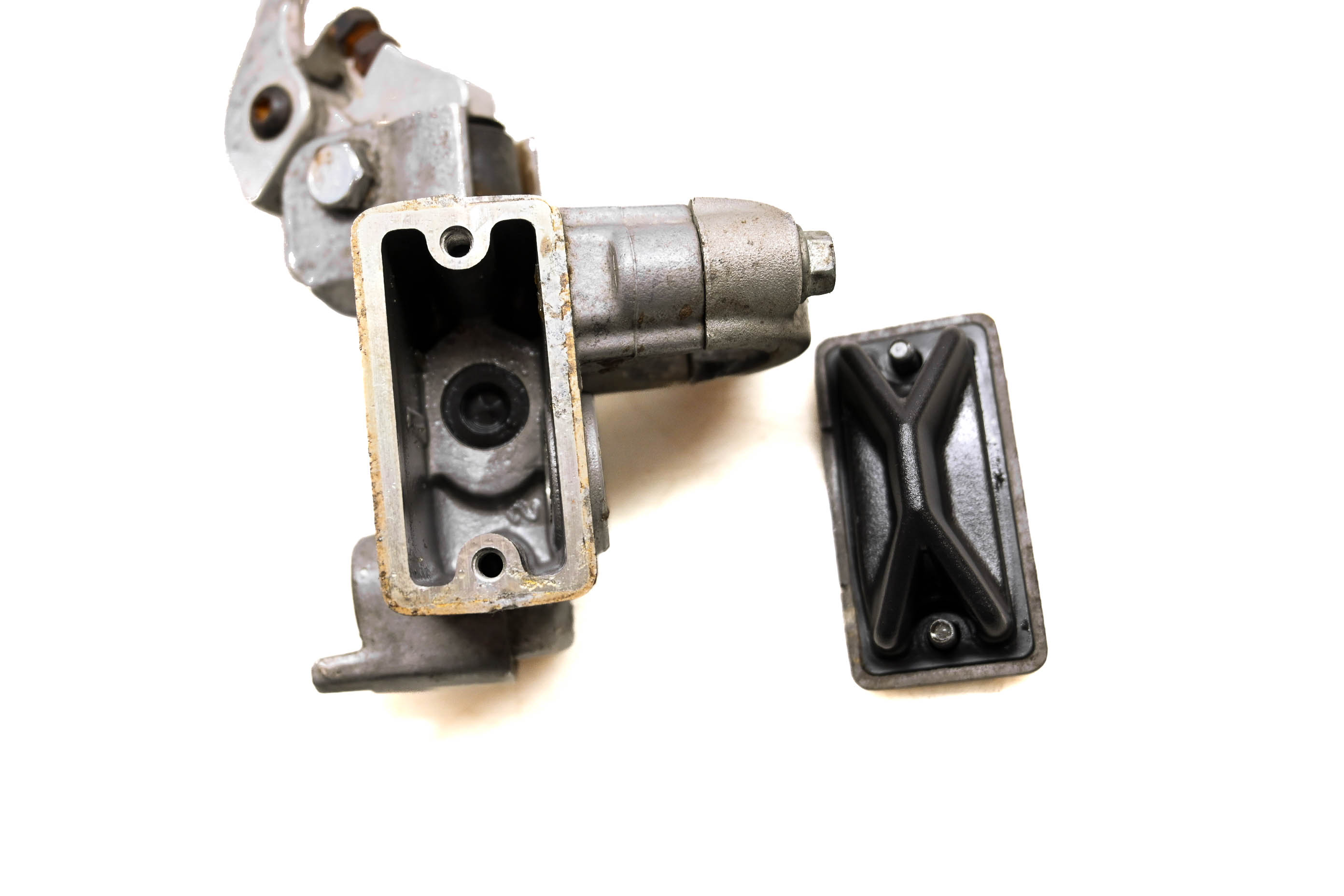 02 Yamaha YZ250F Front Brake Master Cylinder & Lever
