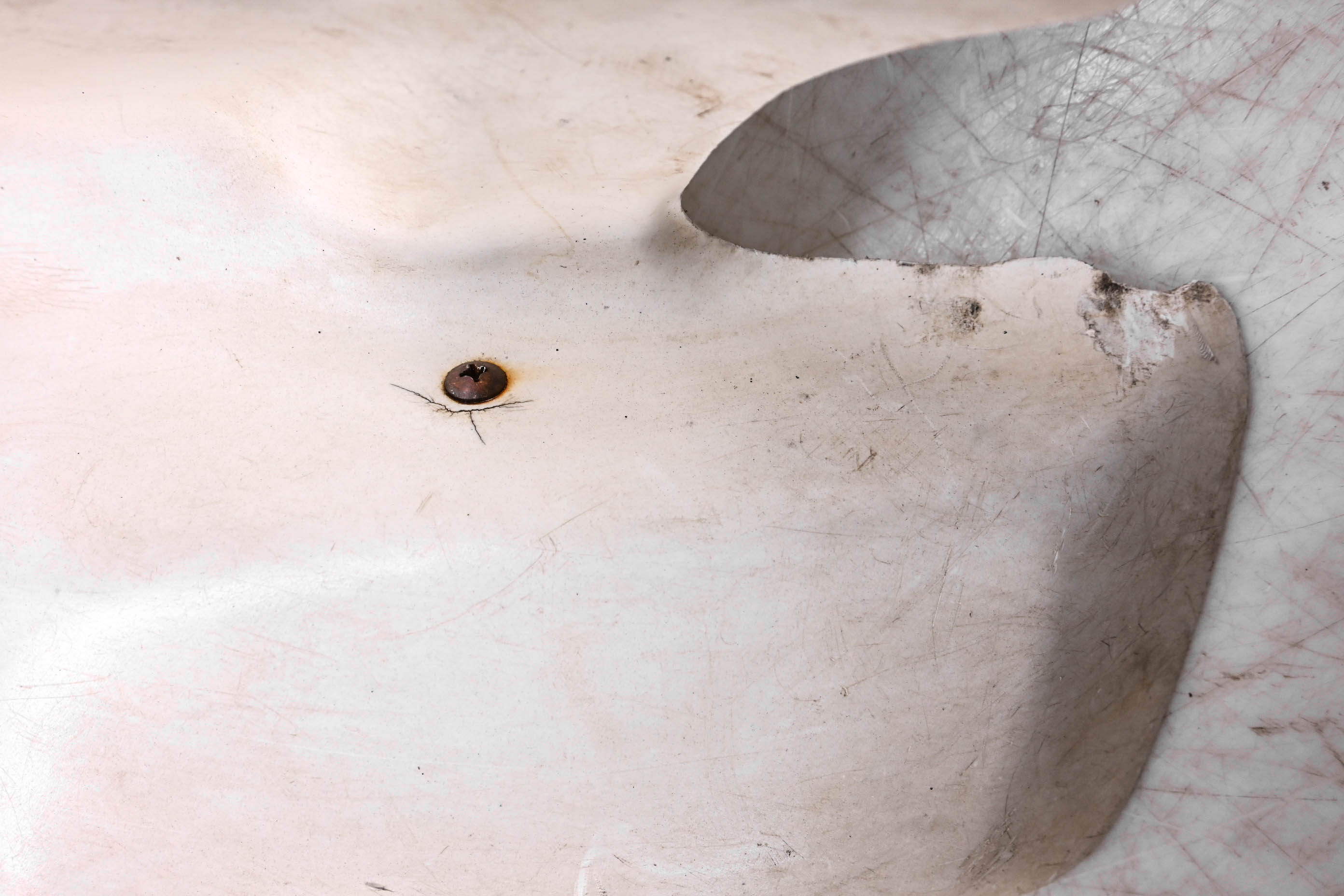 86 Honda TRX250R Rear Fender