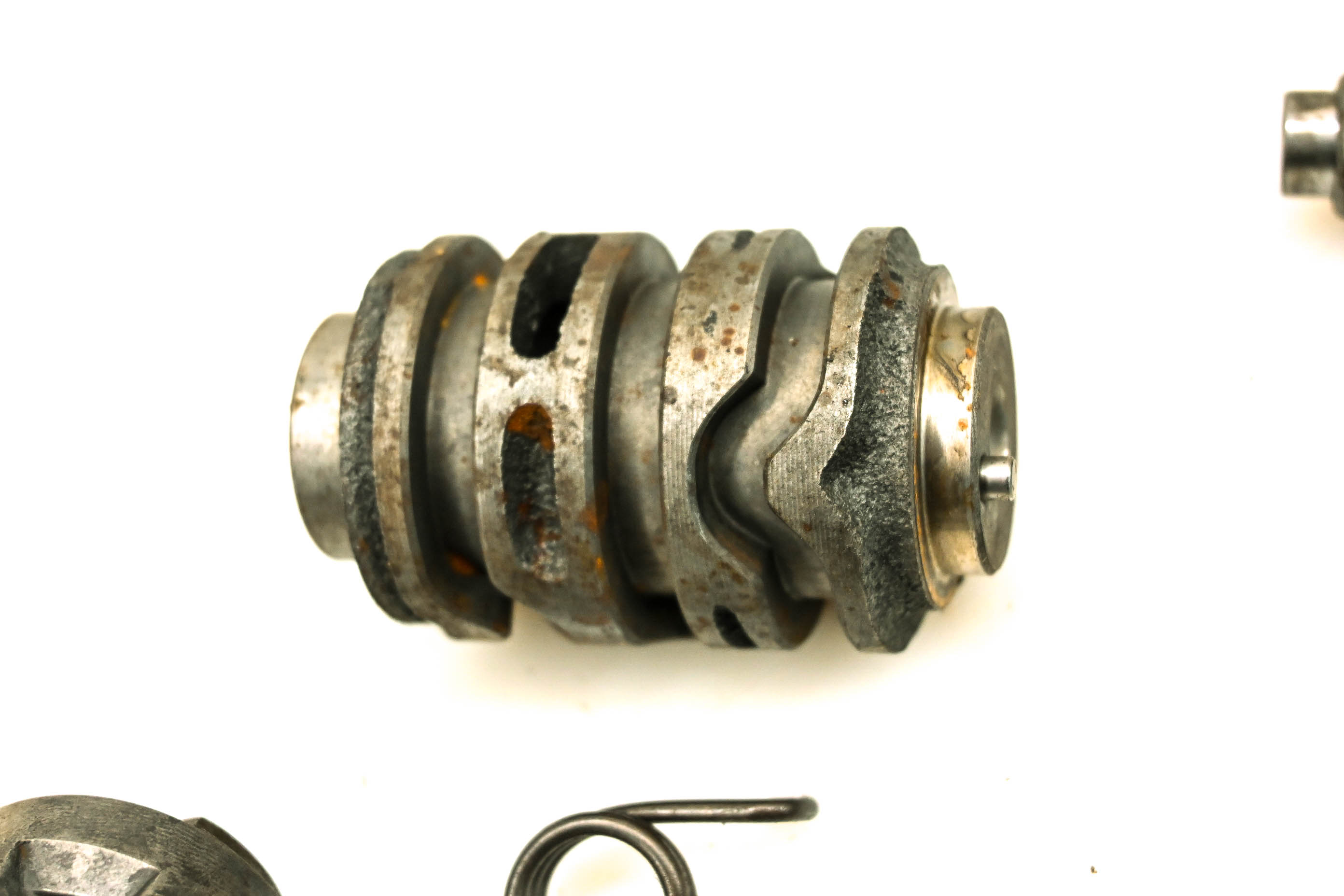 99 Honda CR80RB Expert Transmission Shift Forks & Drum