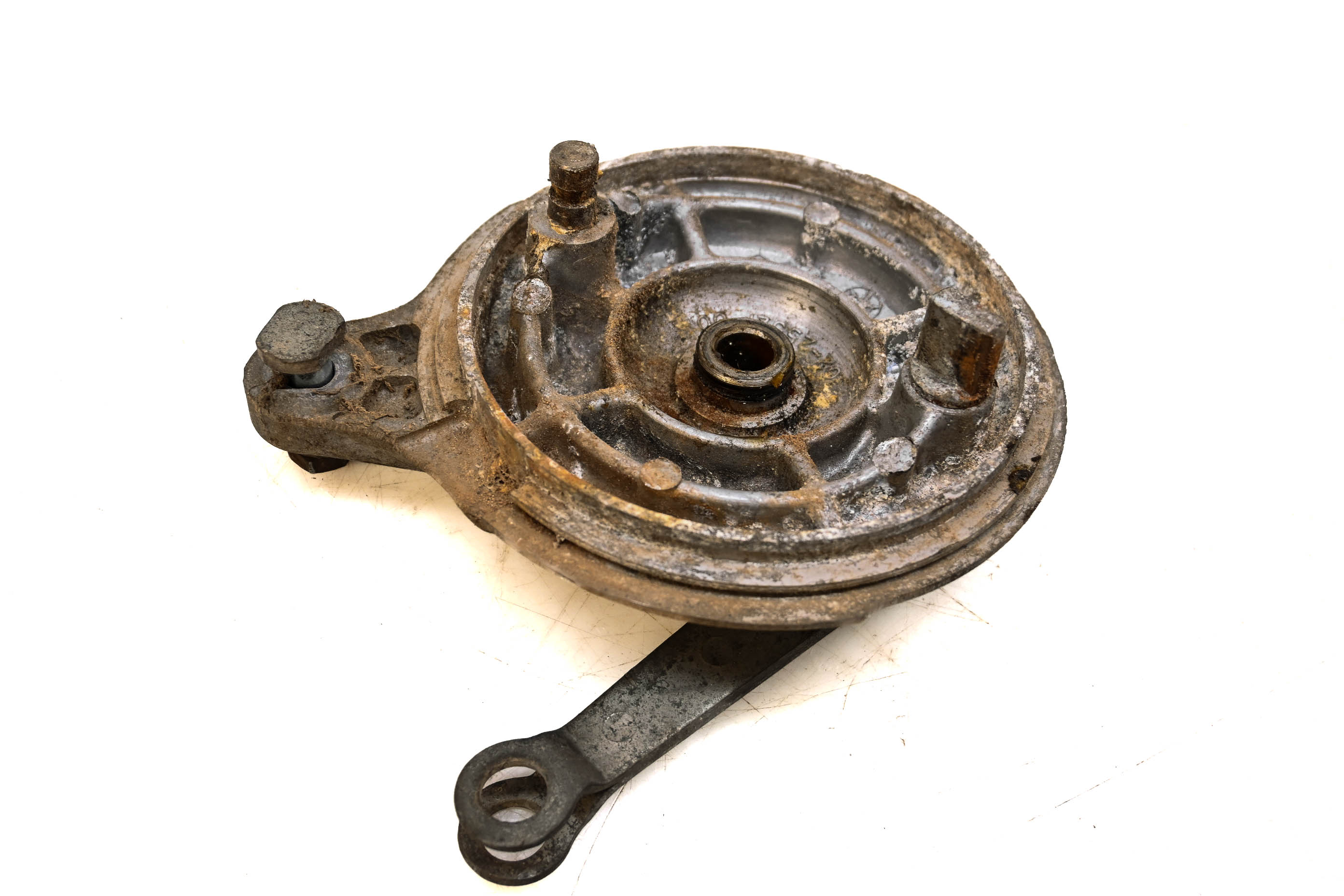 72 Yamaha Street 100 Rear Brake Drum Assembly LS2