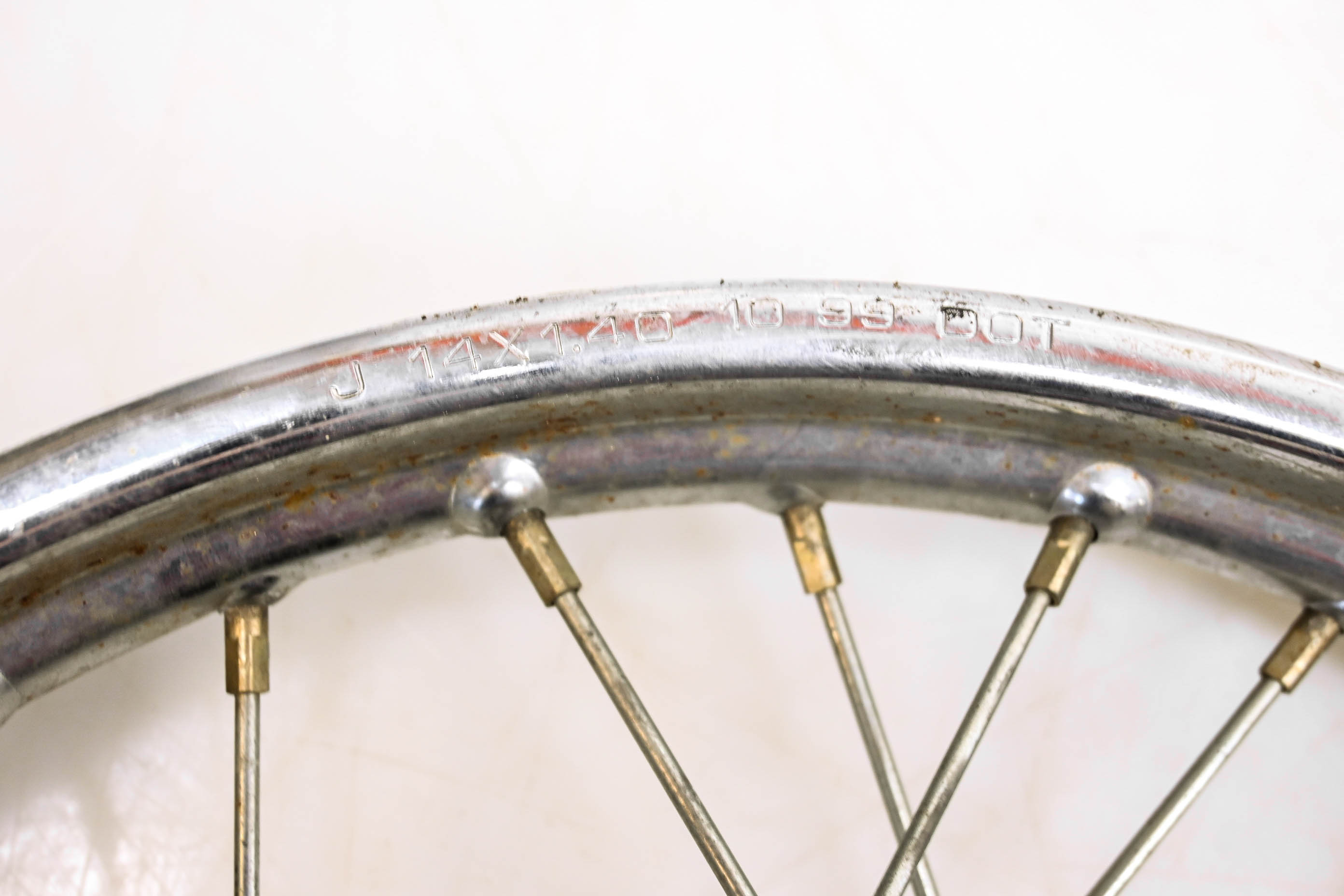 00 Yamaha PW80 Front Wheel Rim 14X1.40