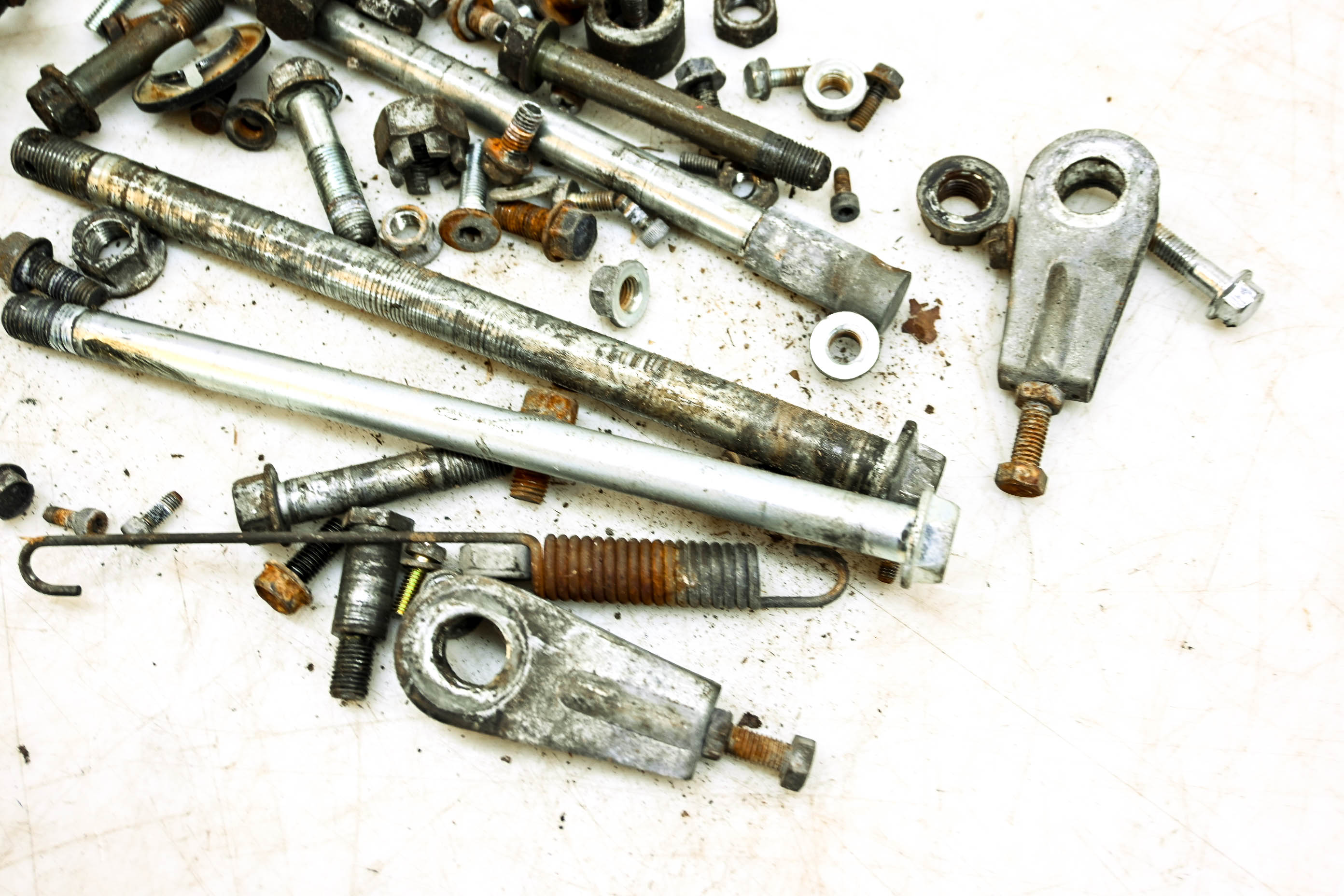 92 Kawasaki Ninja 500 Hardware Set Nuts & Bolts EX500
