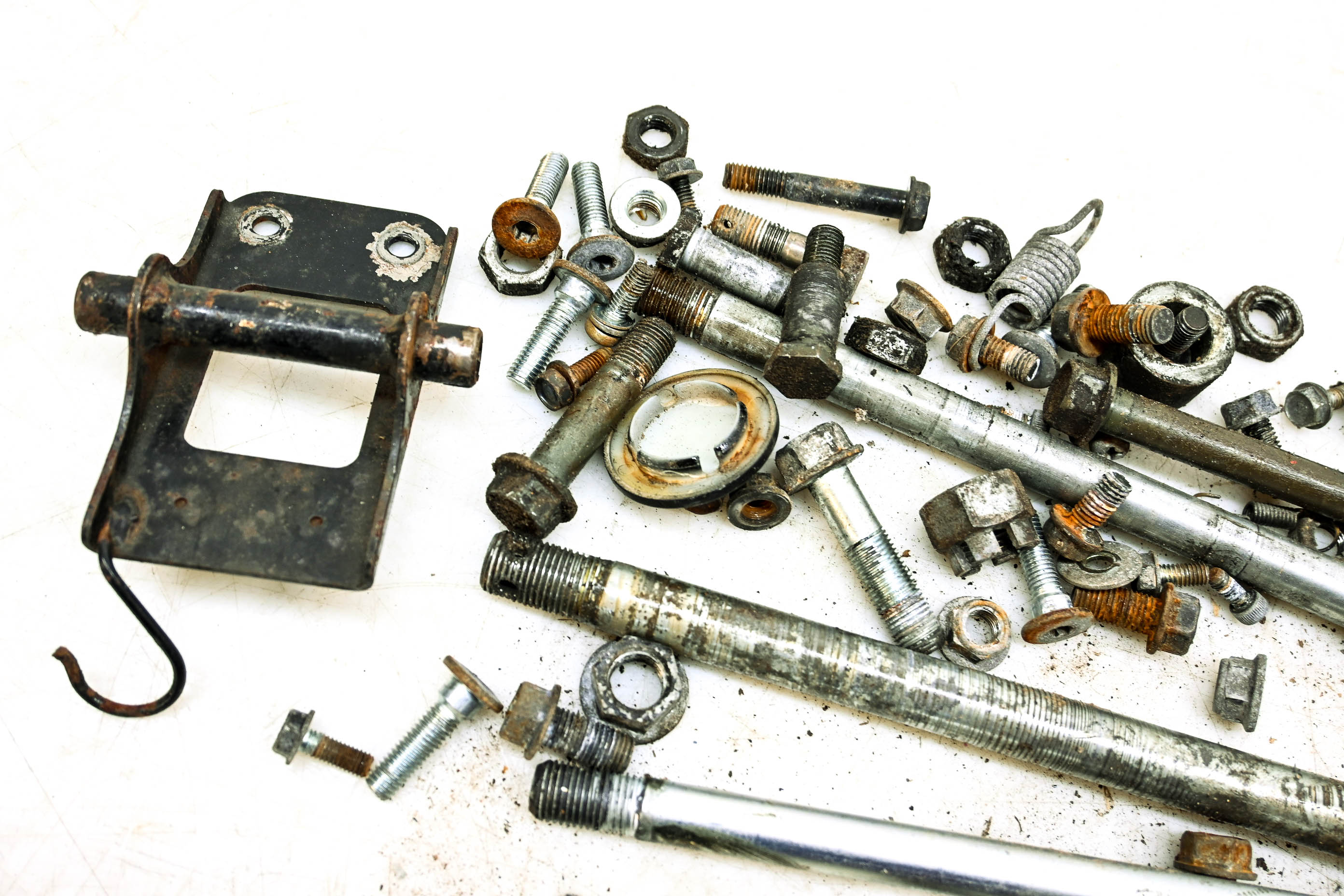 92 Kawasaki Ninja 500 Hardware Set Nuts & Bolts EX500