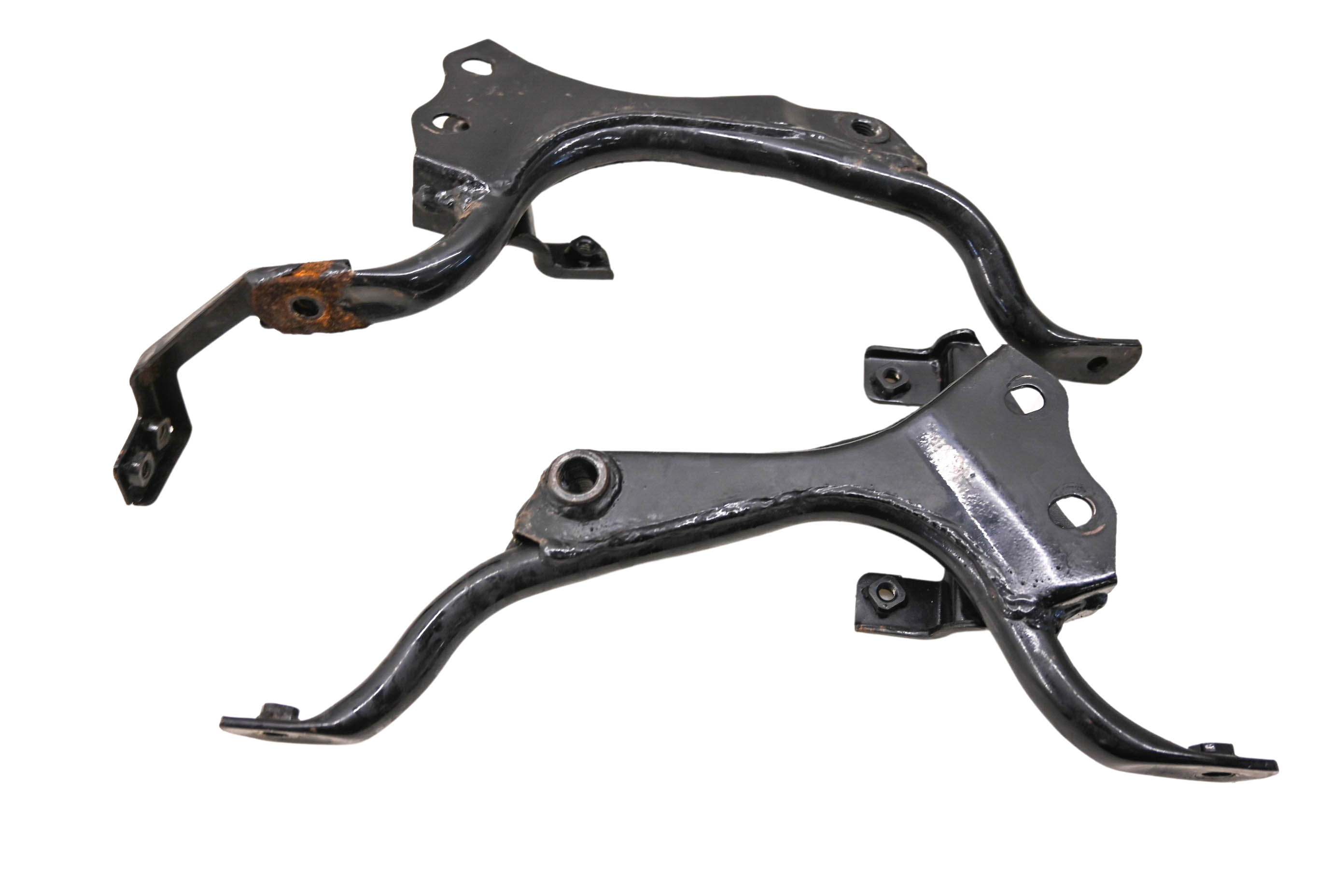 03 Kawasaki Ninja 250R Engine Motor Support Brackets Mounts Left & Right EX250