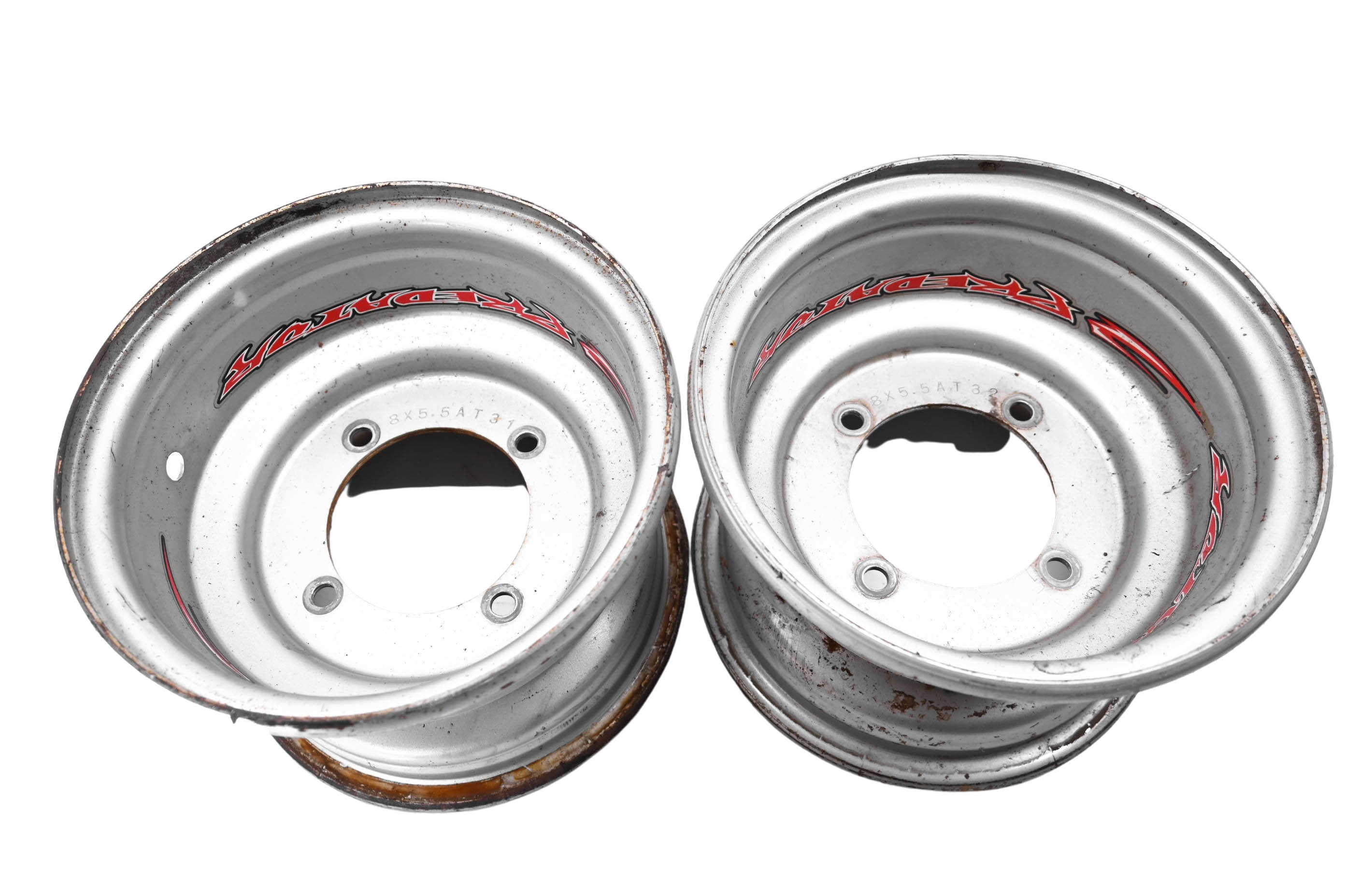 03 Polaris Predator 90 2x4 Front Rear Wheels Rims 8X5.5 4/110