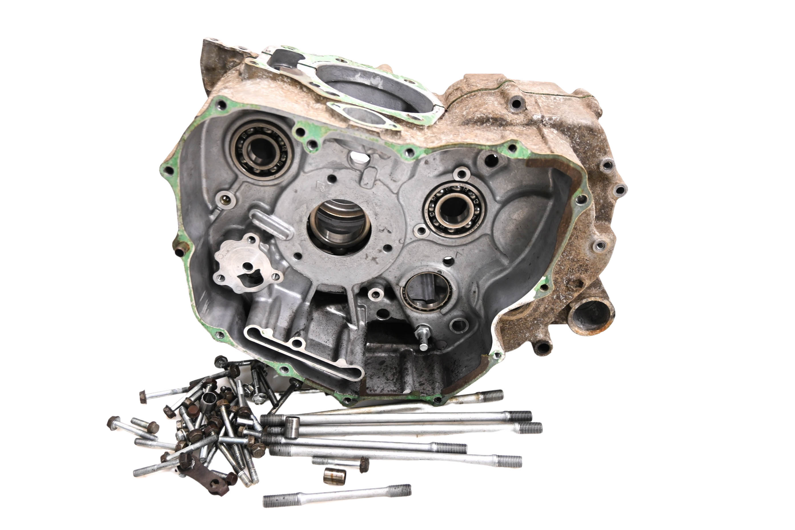 00 Honda Foreman 400 4x4 Crankcase Center Crank Case TRX400FW