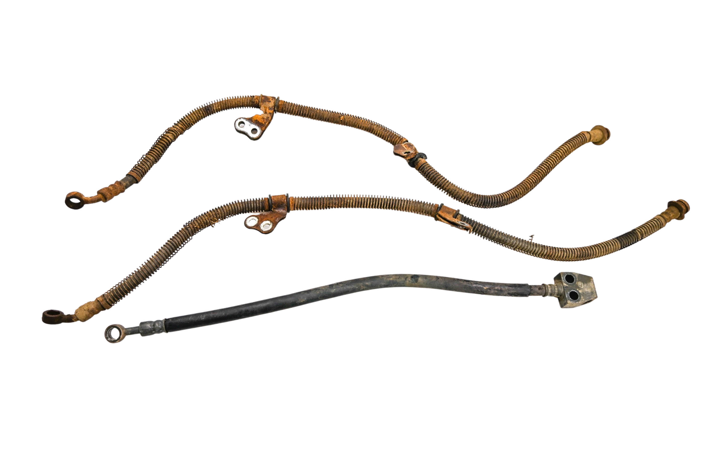 01 Yamaha Grizzly 600 4x4 Front Brake Lines YMF600F