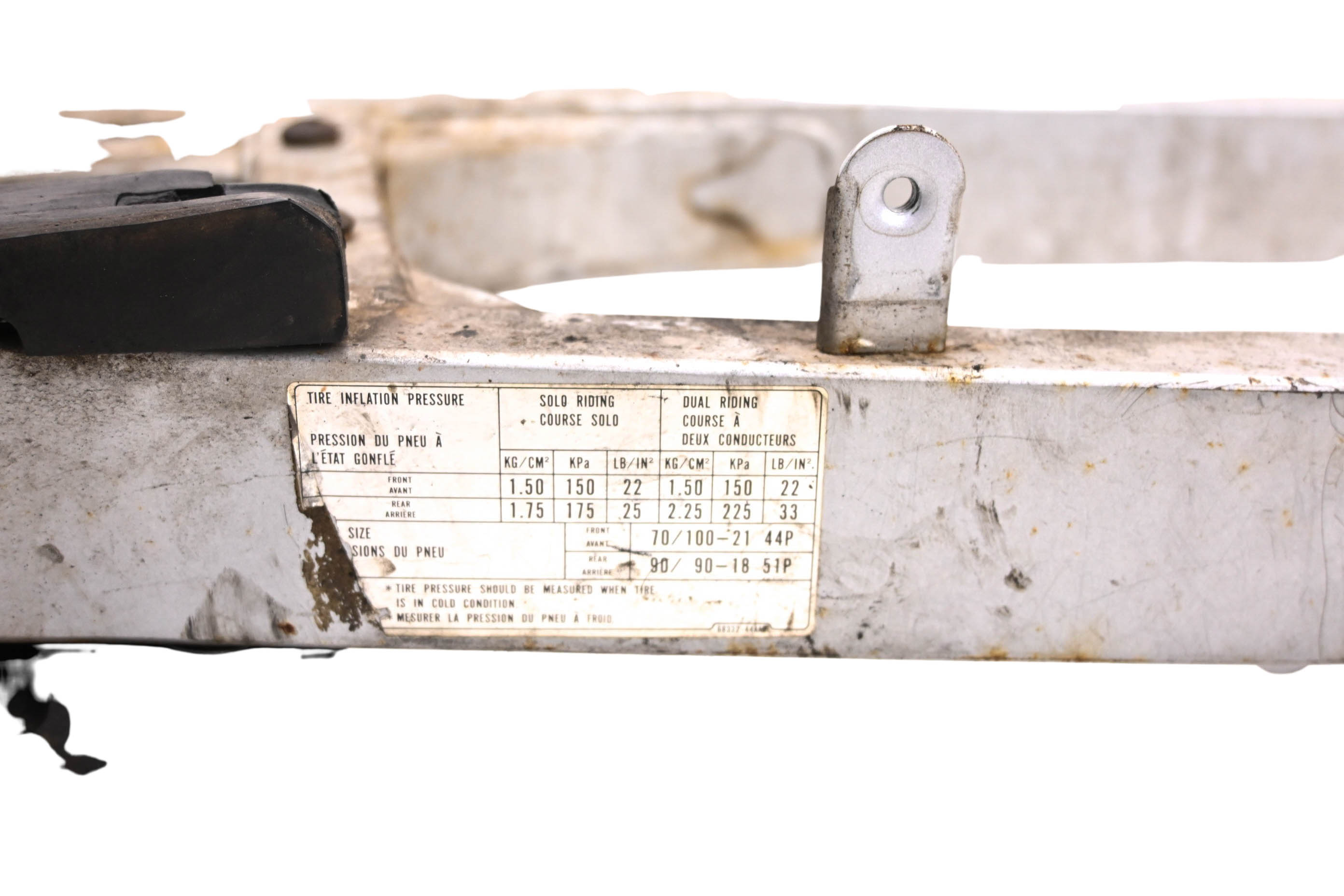 95 Suzuki DR125SE Rear Swingarm