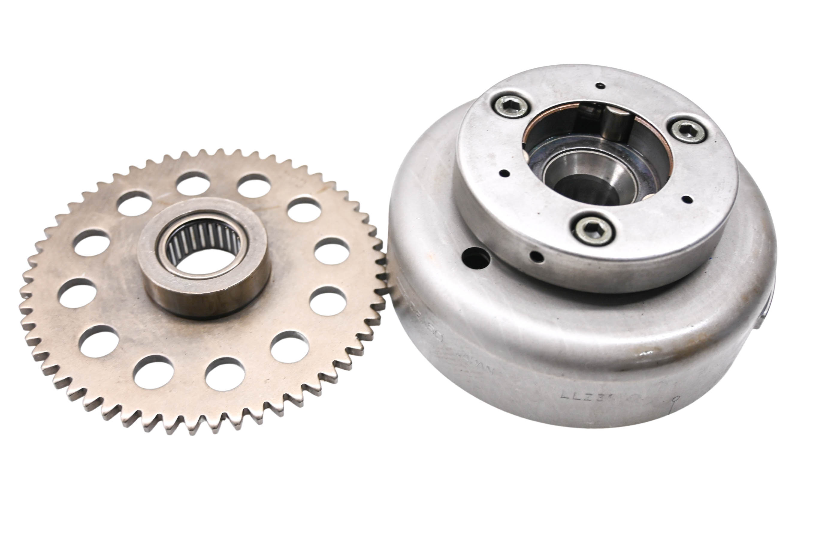95 Suzuki DR125SE Flywheel Starter Clutch Bearing & Gear