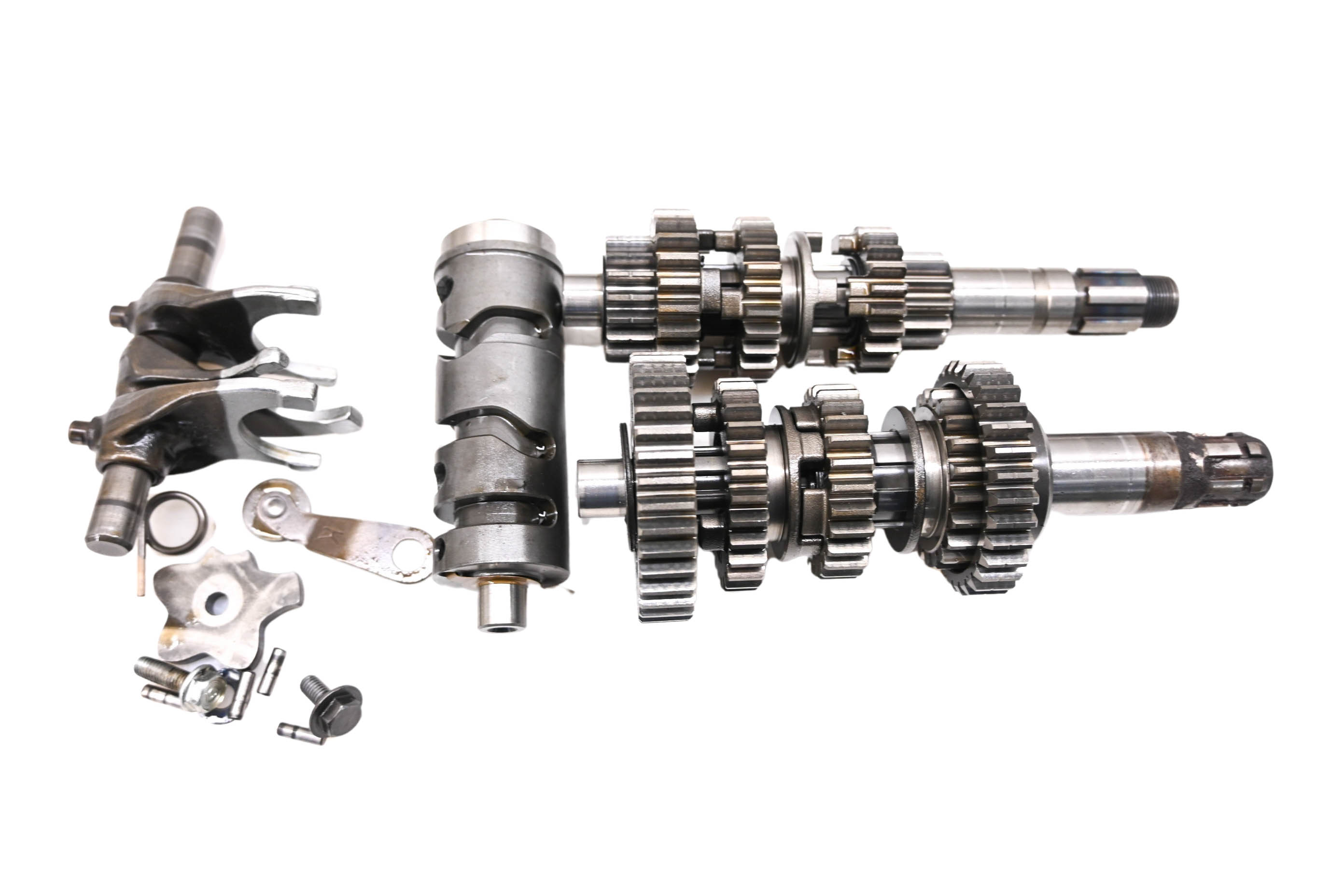 06 Honda Nighthawk 250 Transmission Shift Forks & Drum CB250