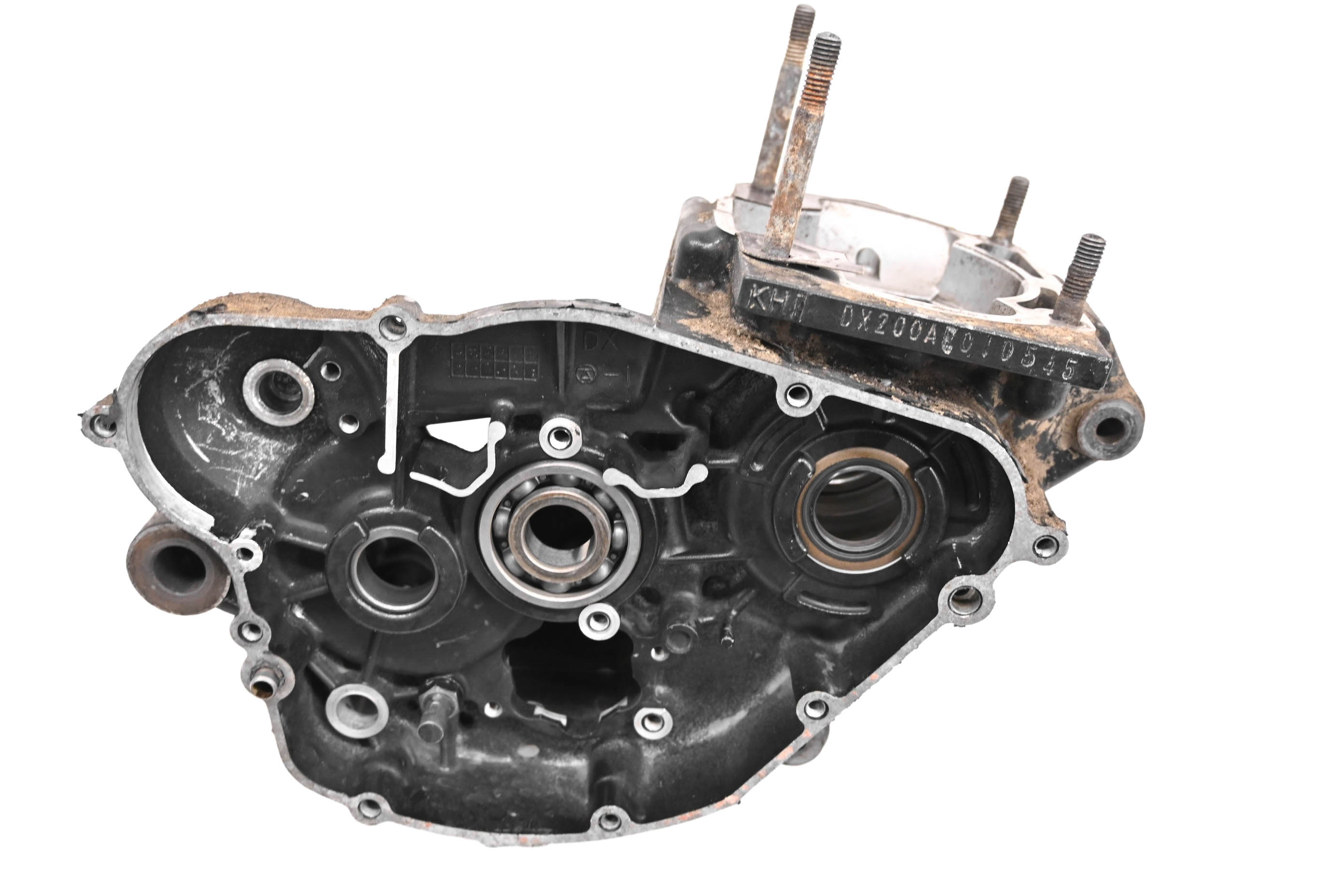 85 Kawasaki KDX200 Crankcase Center Crank Case