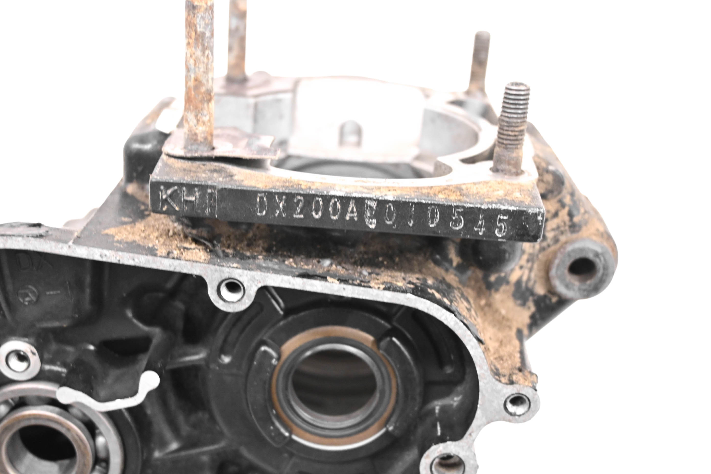 85 Kawasaki KDX200 Crankcase Center Crank Case