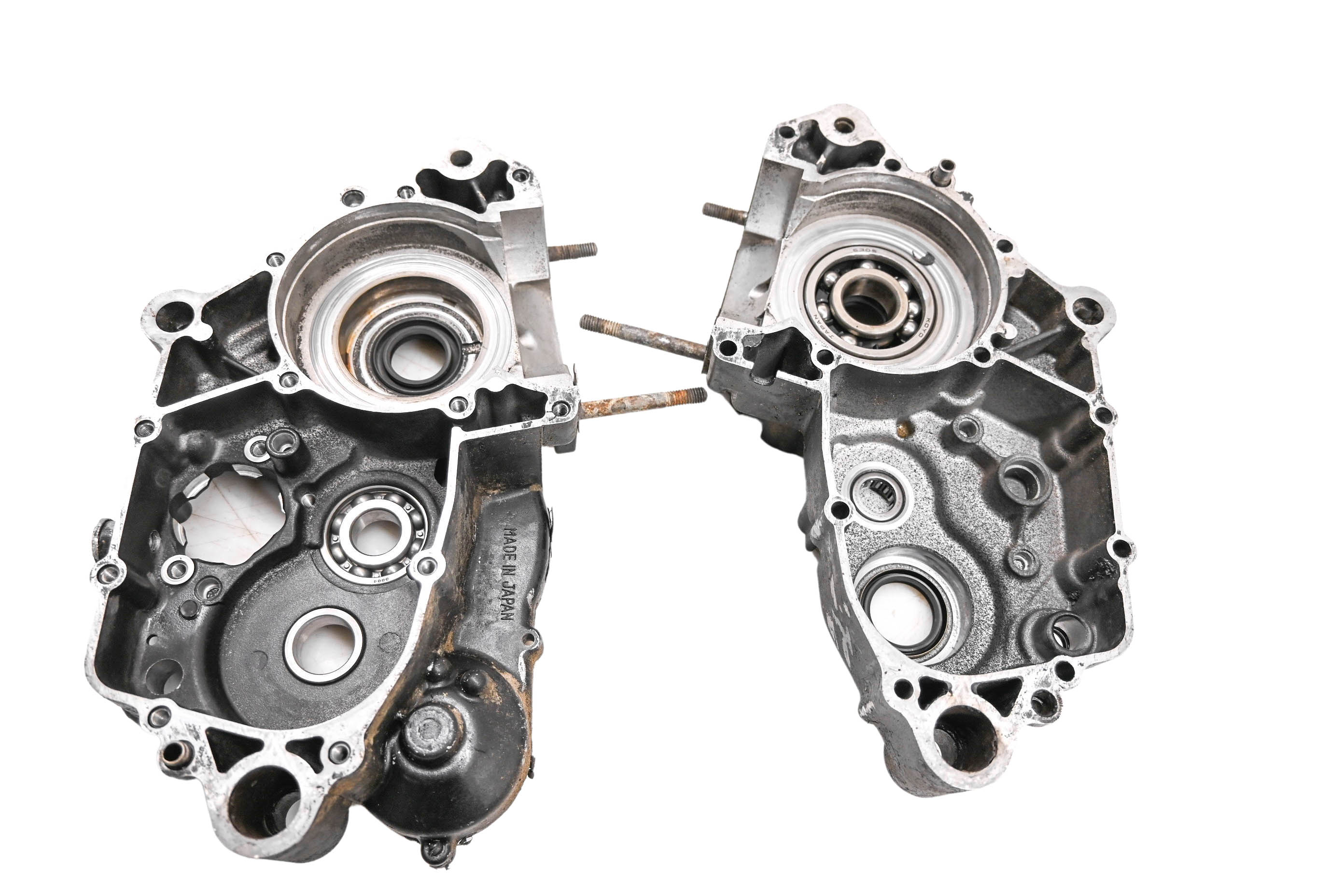 85 Kawasaki KDX200 Crankcase Center Crank Case