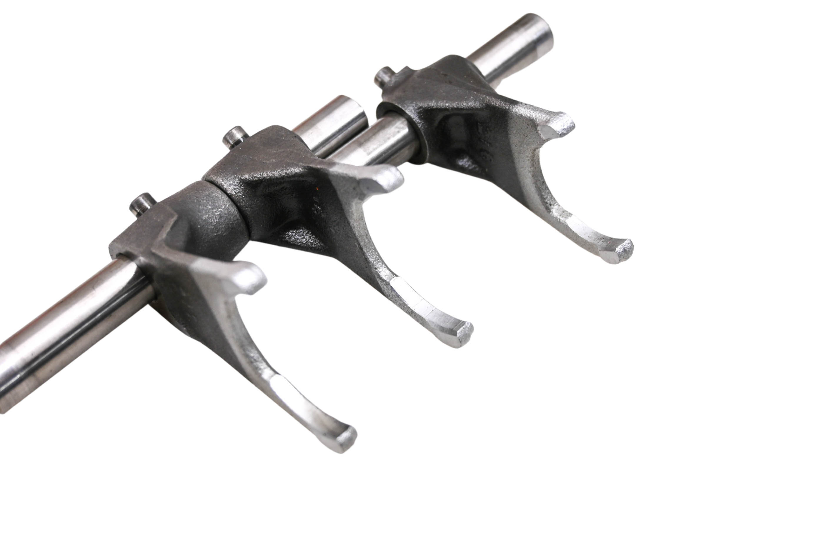 14 Kawasaki KLX250S Transmission Shift Forks & Drum